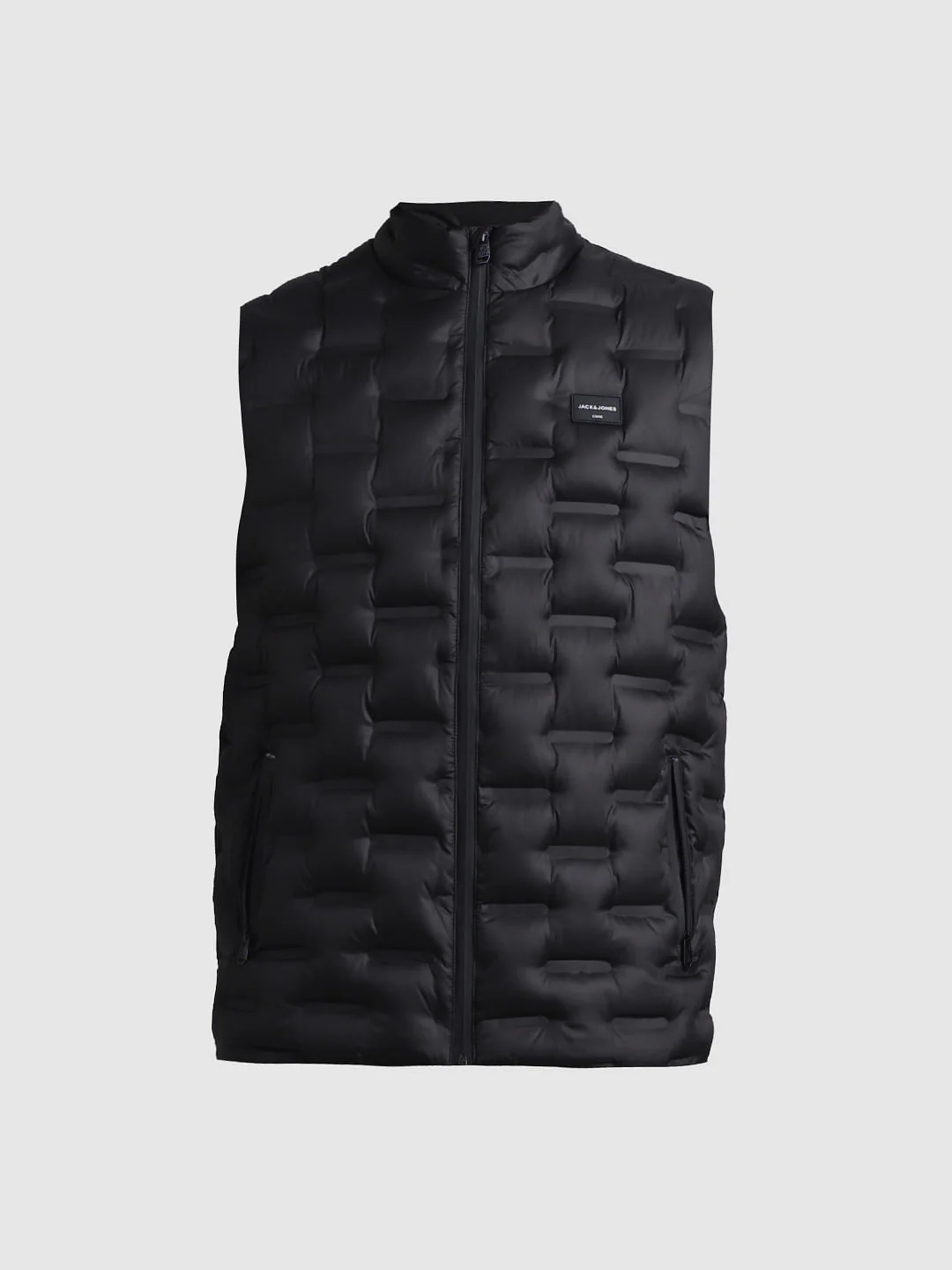 Black Puffer Vest - Image 7