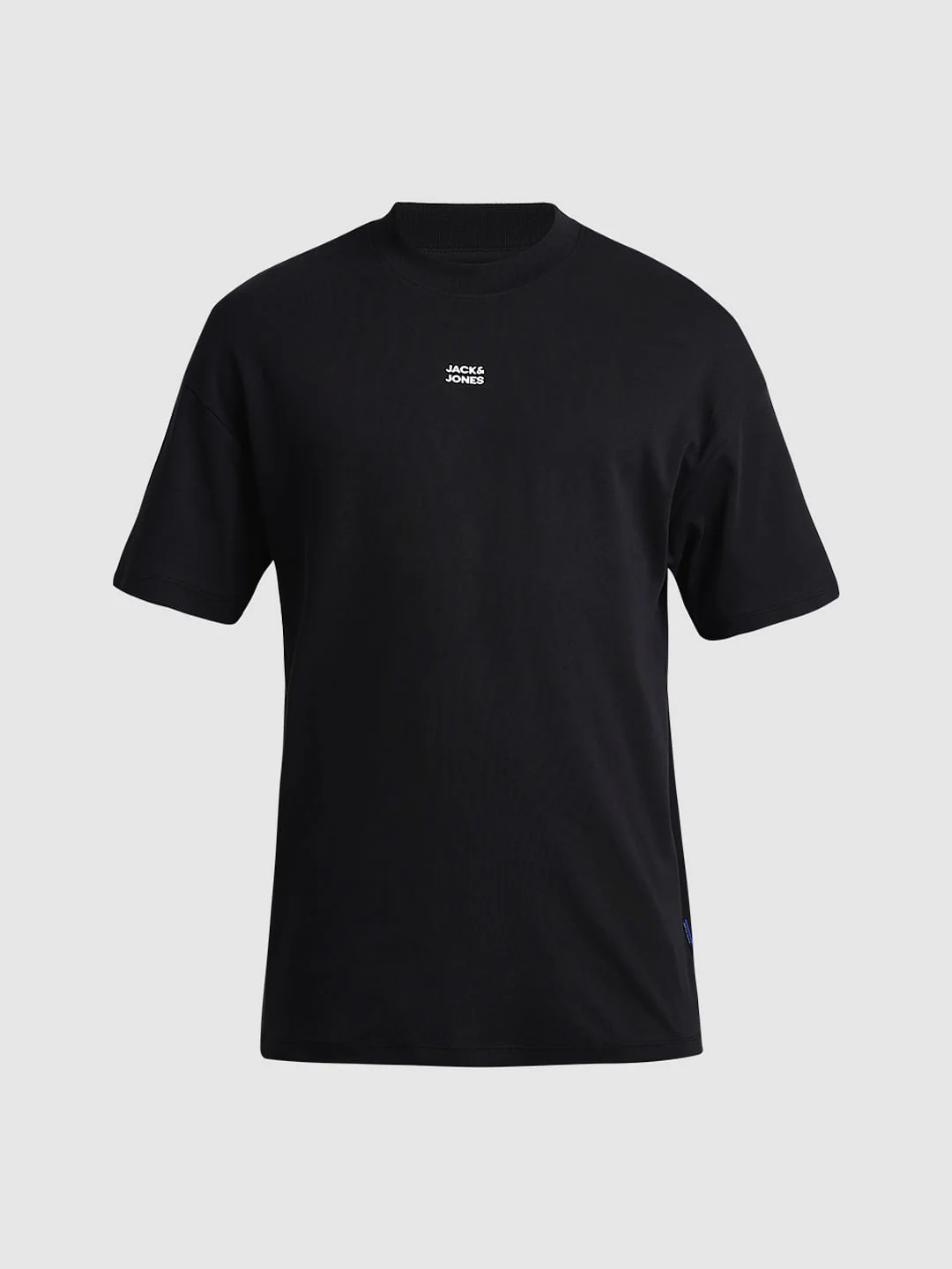 Black Graphic Printed Oversized T-shirt - Image 8