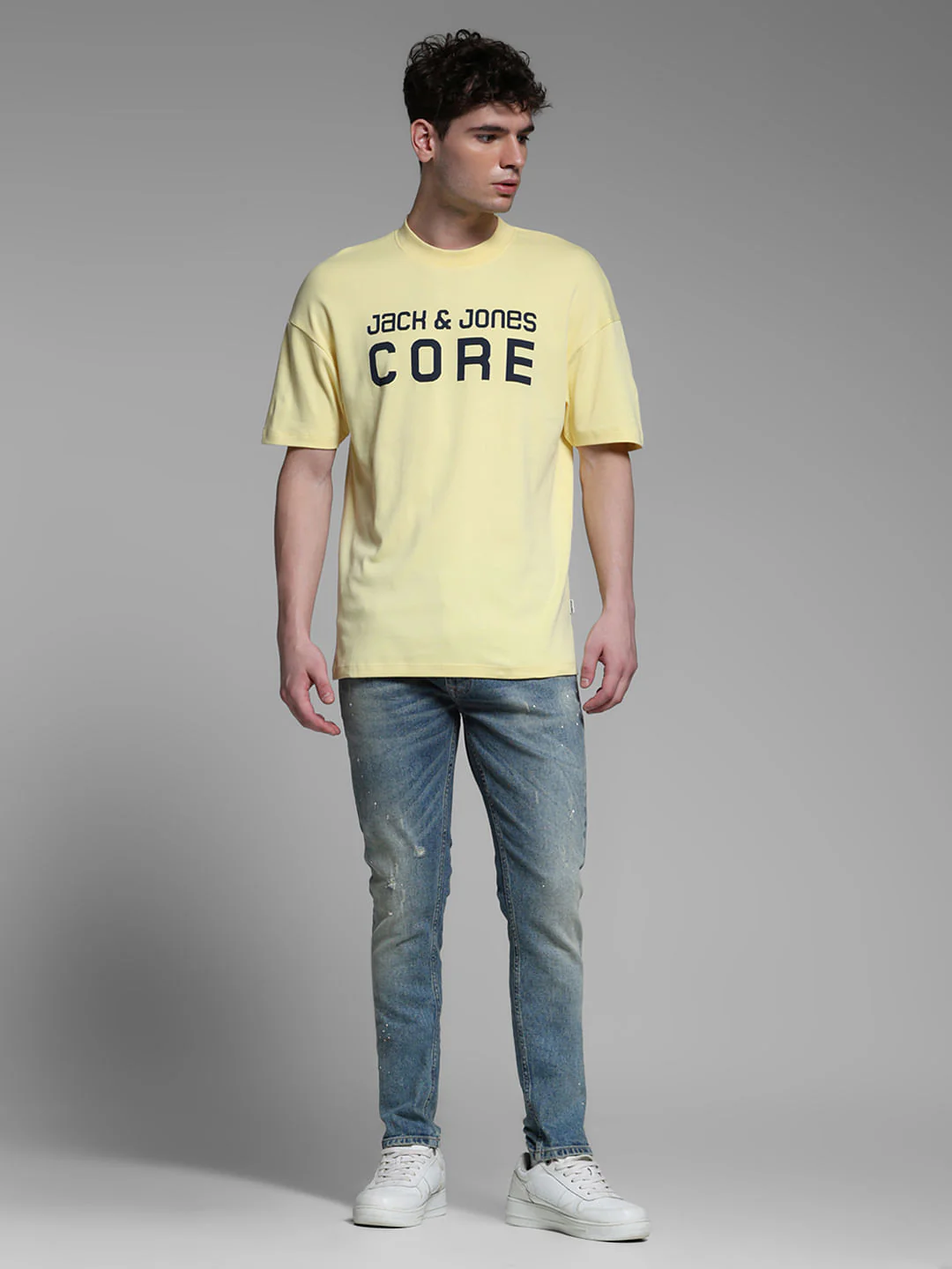 YELLOW LOGO PRINT SHIRT - Image 6