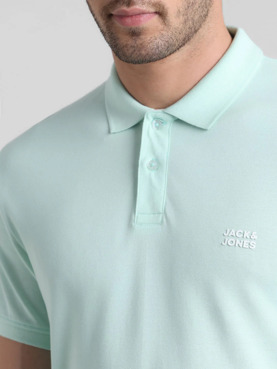 Light Green Cotton Polo - Image 5