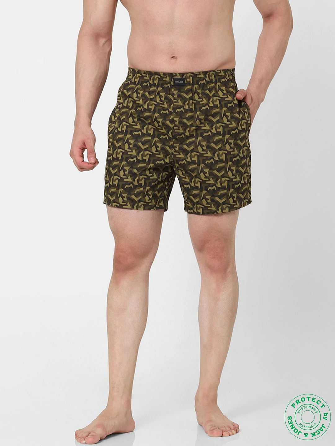 Green Camo Boxers