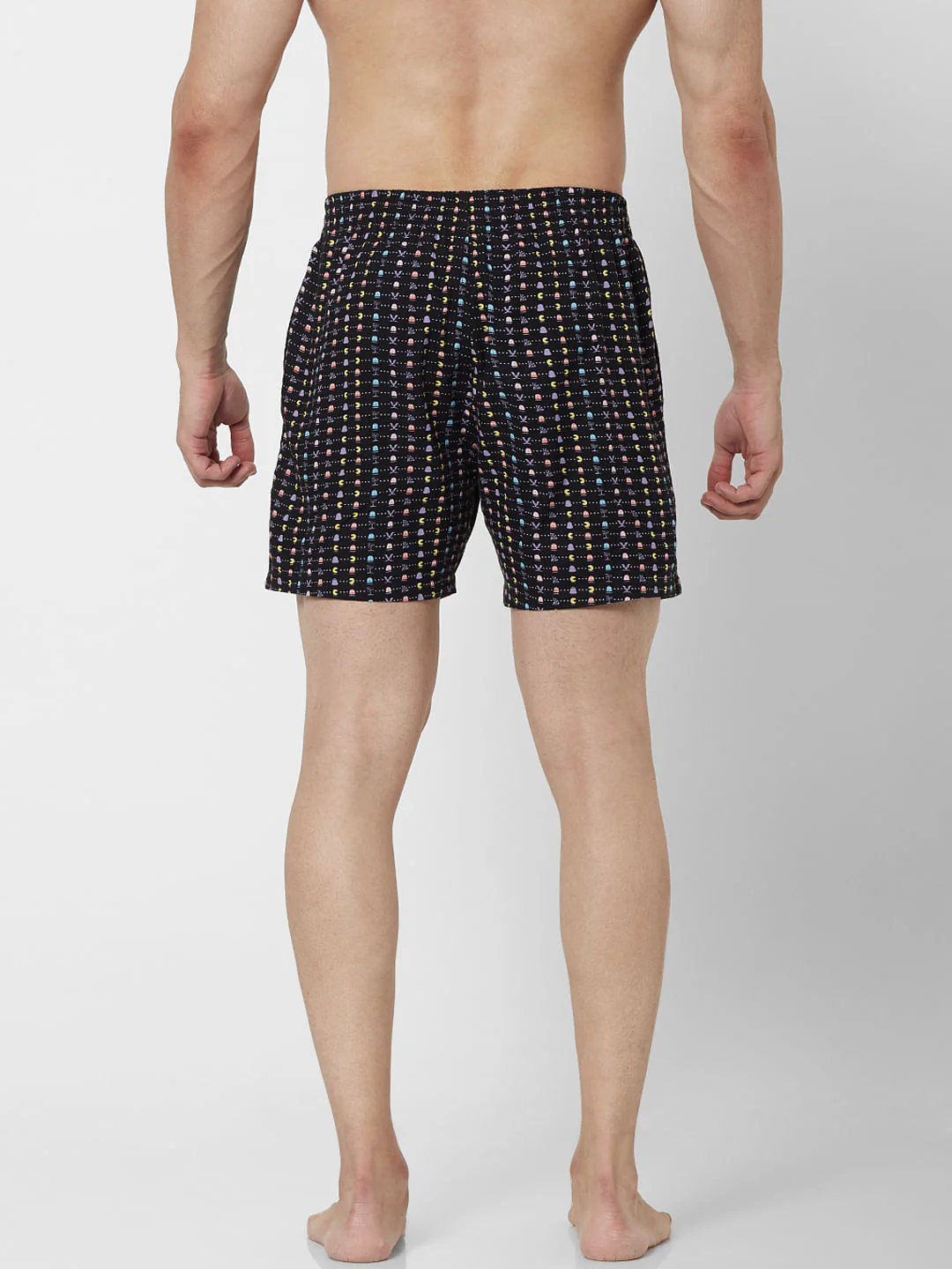 X PAC-MAN Black Gaming Print Boxers - Image 3