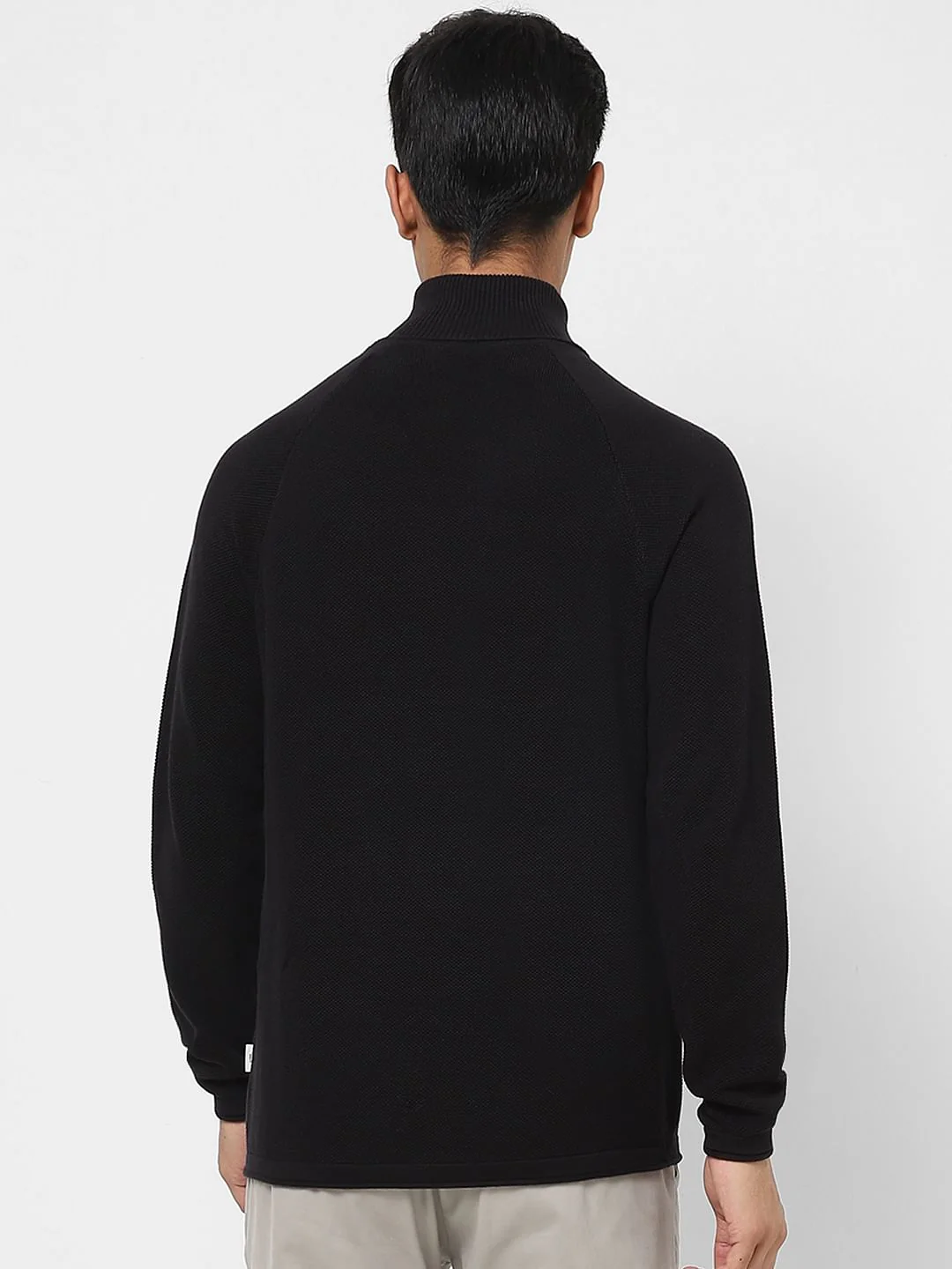 Black Roll Neck Pullover - Image 4