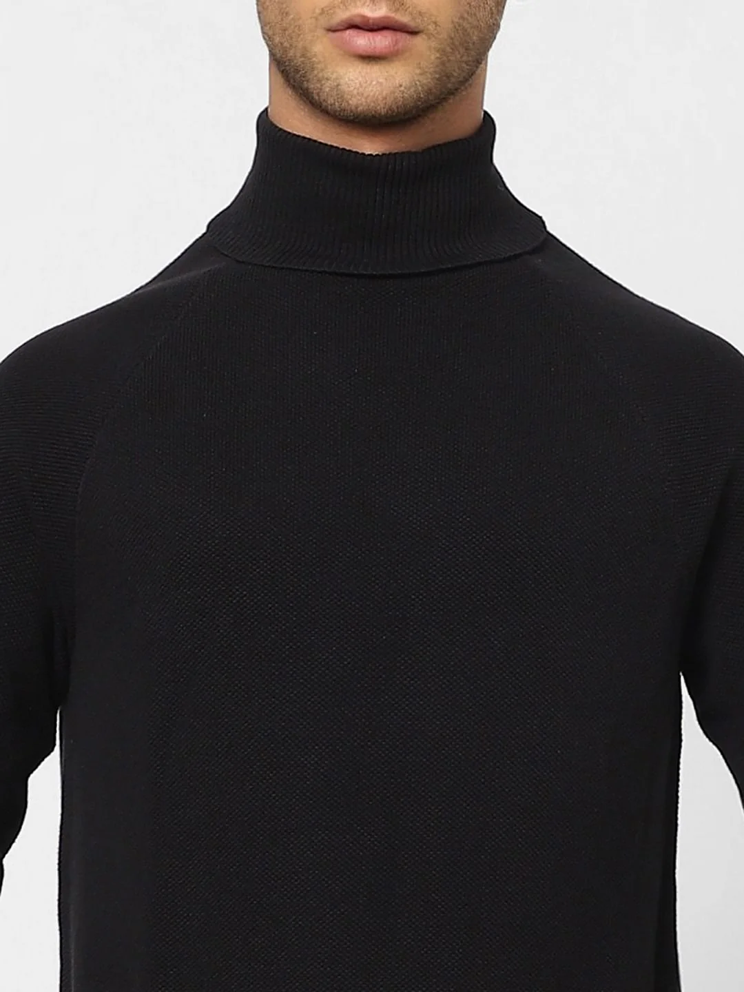 Black Roll Neck Pullover - Image 5