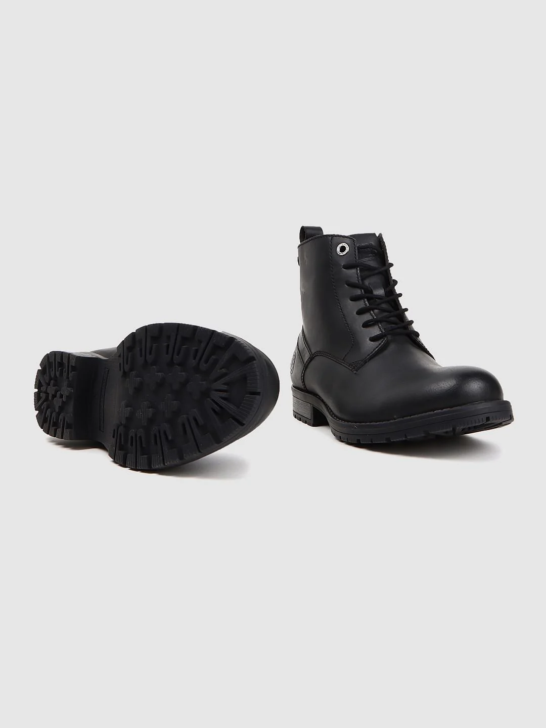 Black Leather Boots