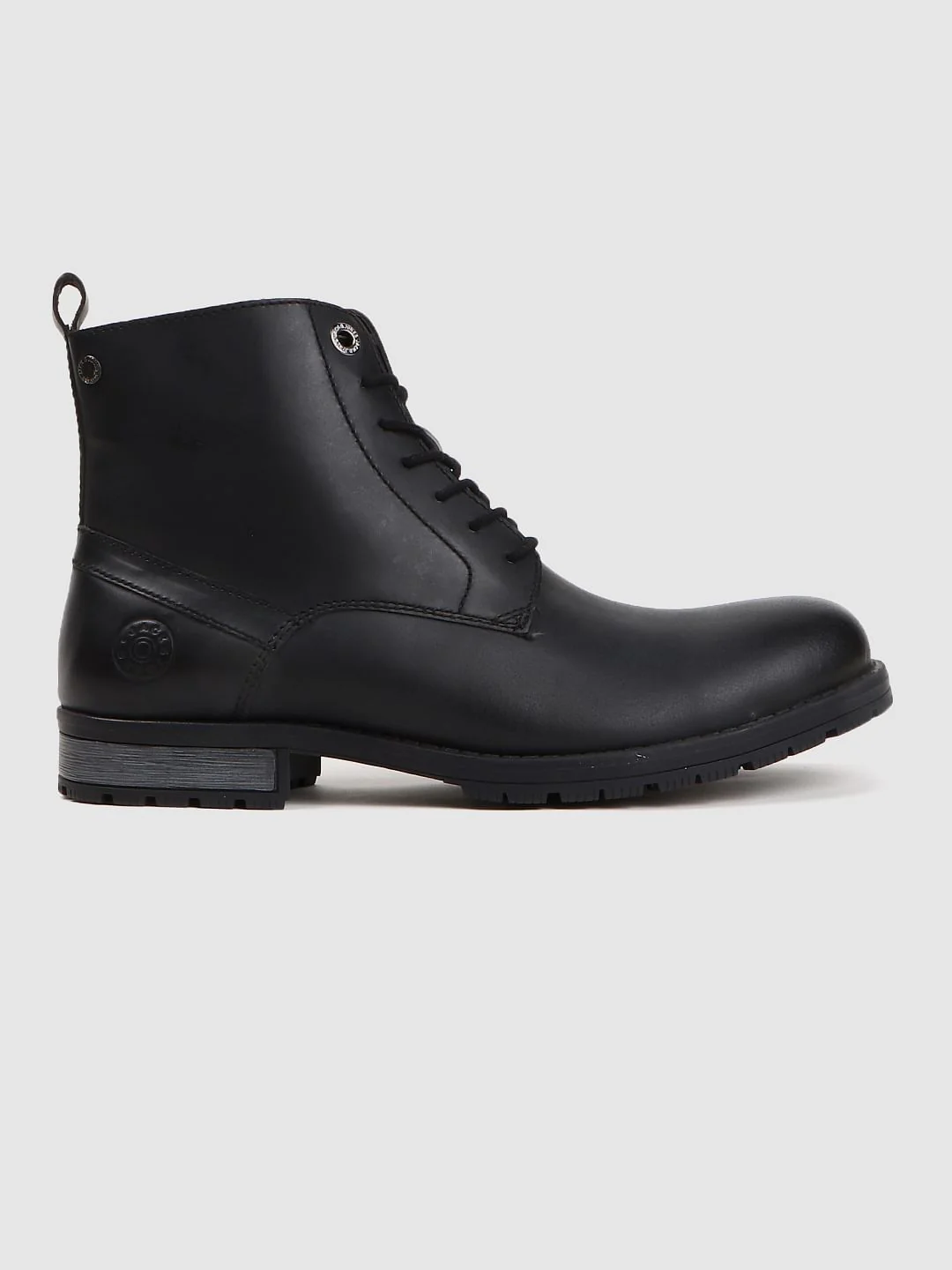 Black Leather Boots - Image 2