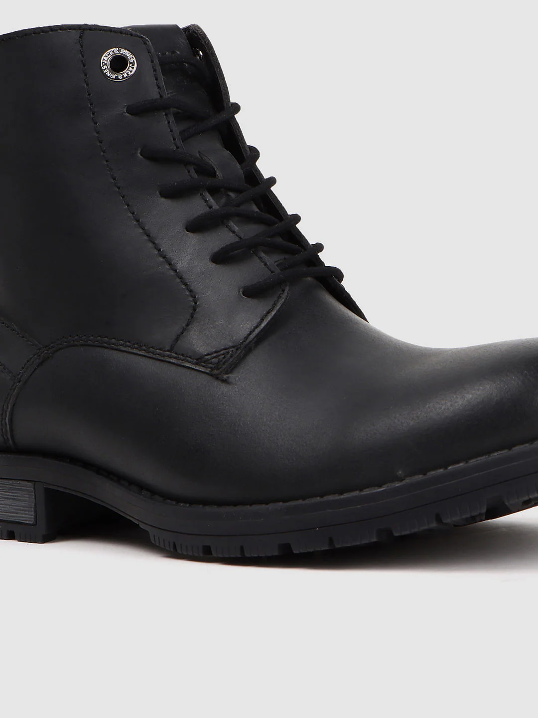 Black Leather Boots - Image 6