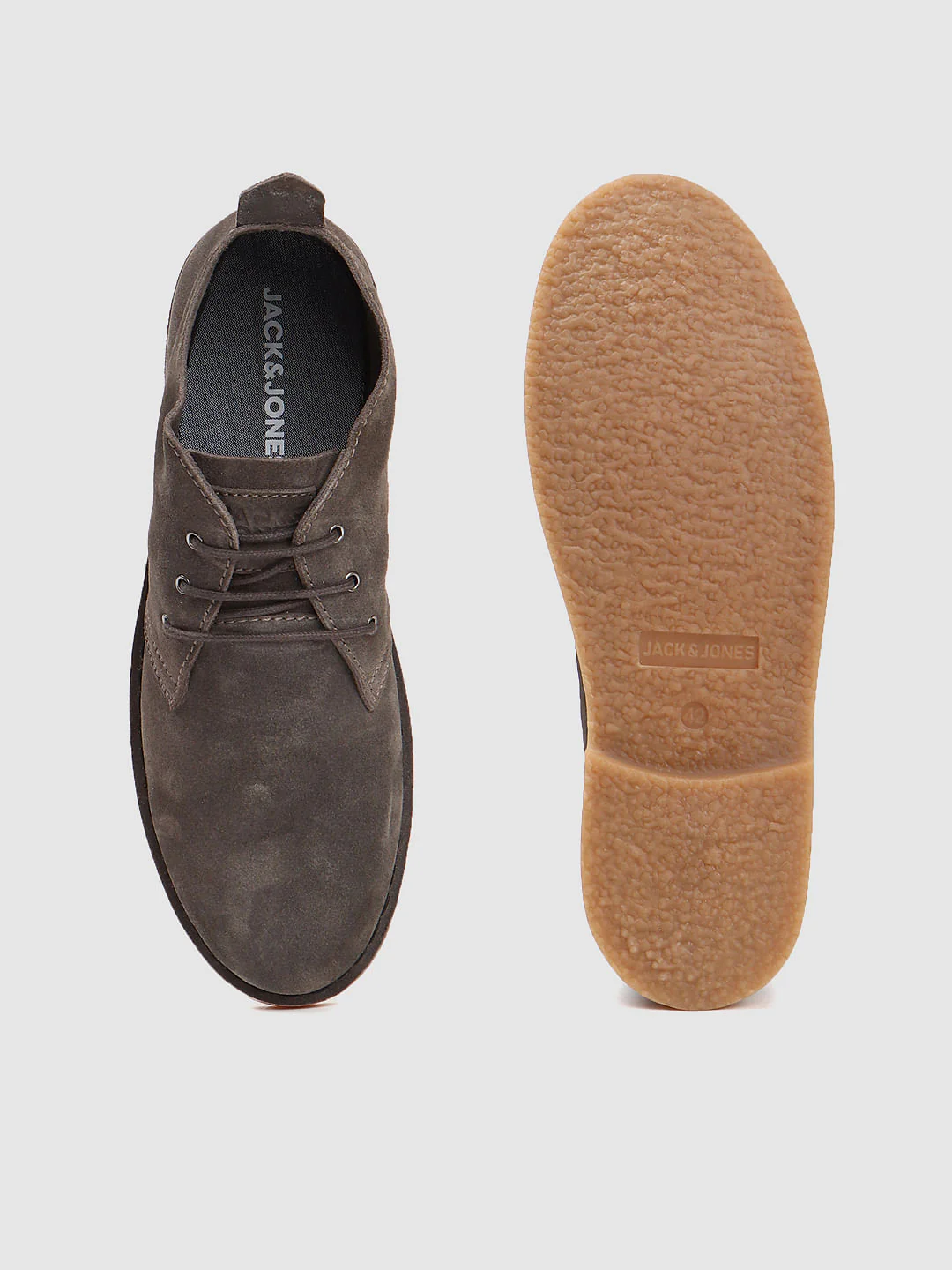 Dark Grey Desert Boots - Image 5