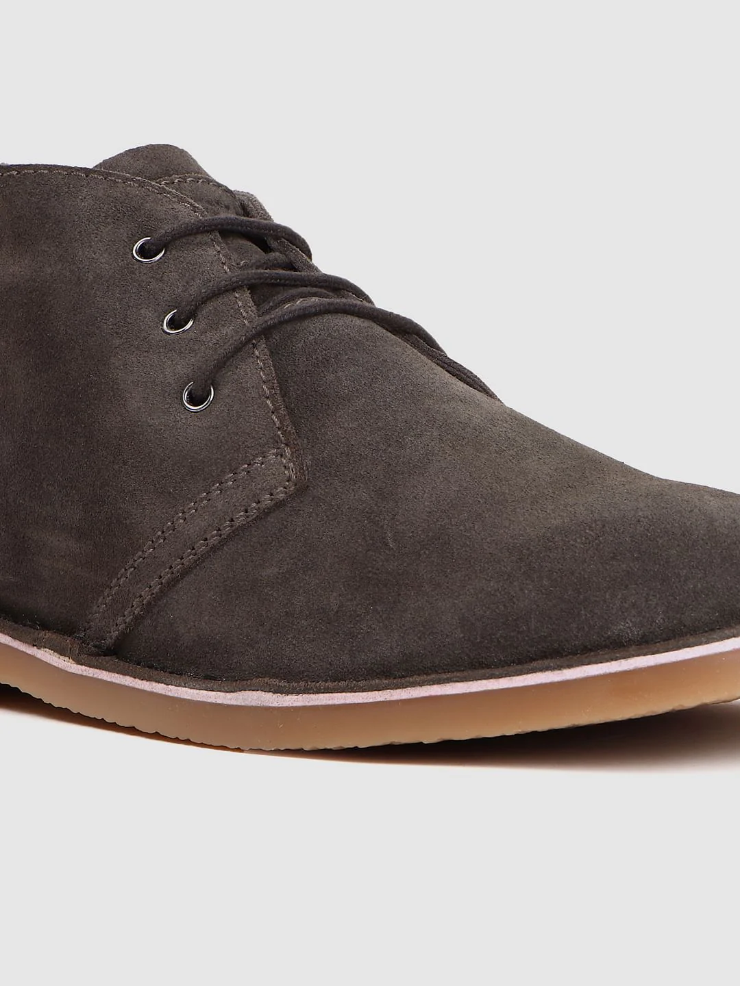 Dark Grey Desert Boots - Image 6