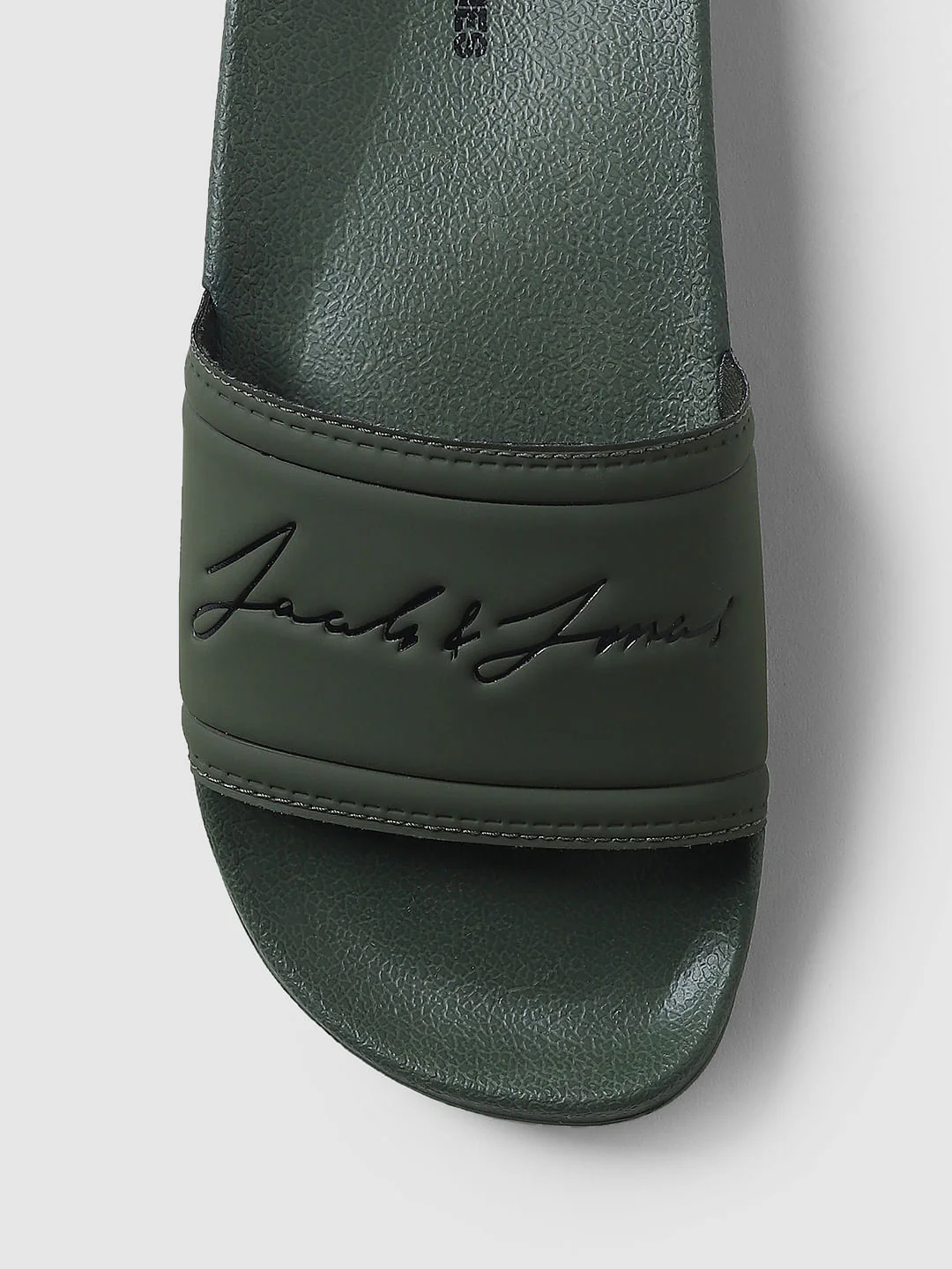 Green Logo Print Sliders - Image 6