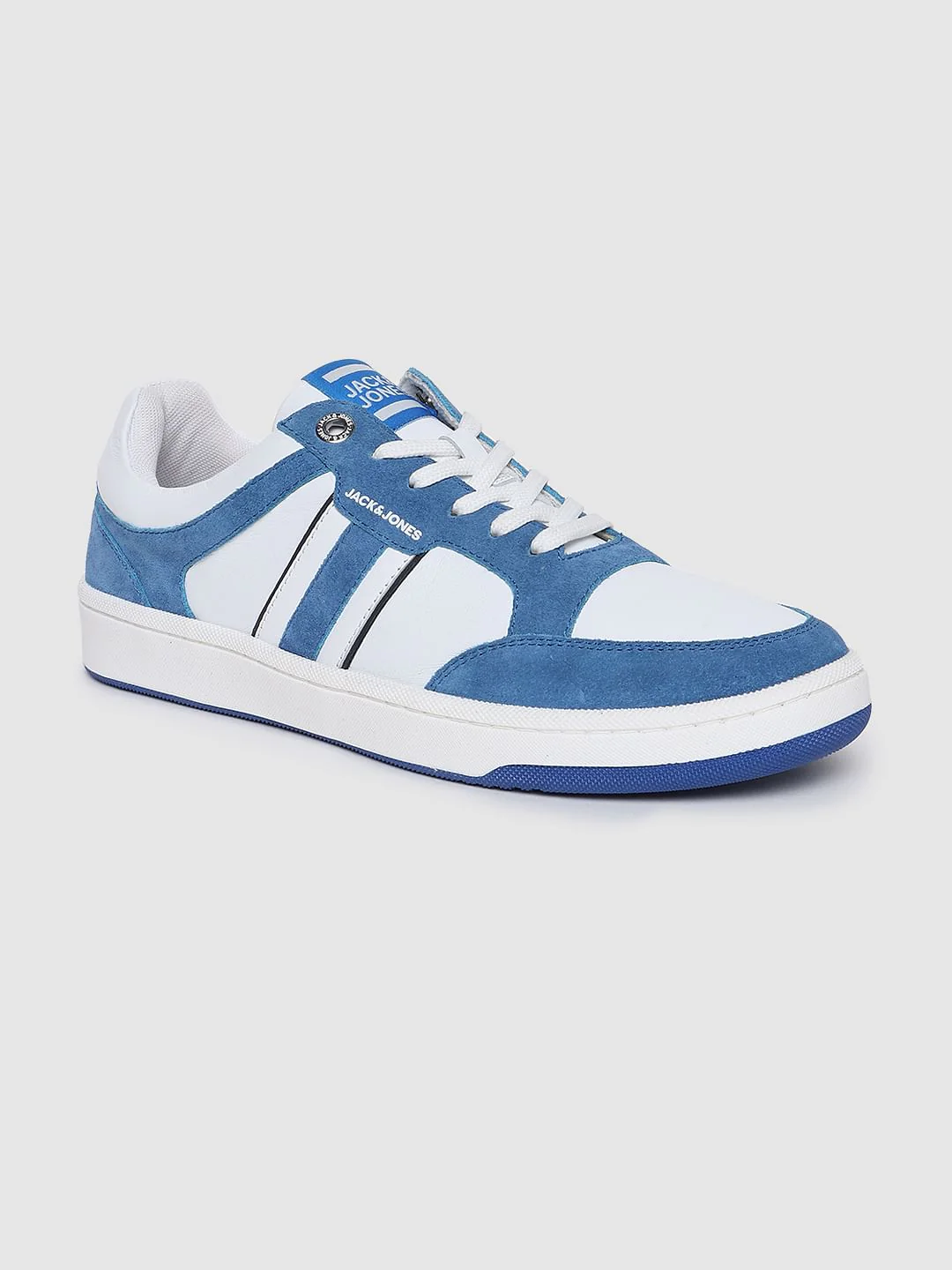 Blue Colourblocked Sneakers