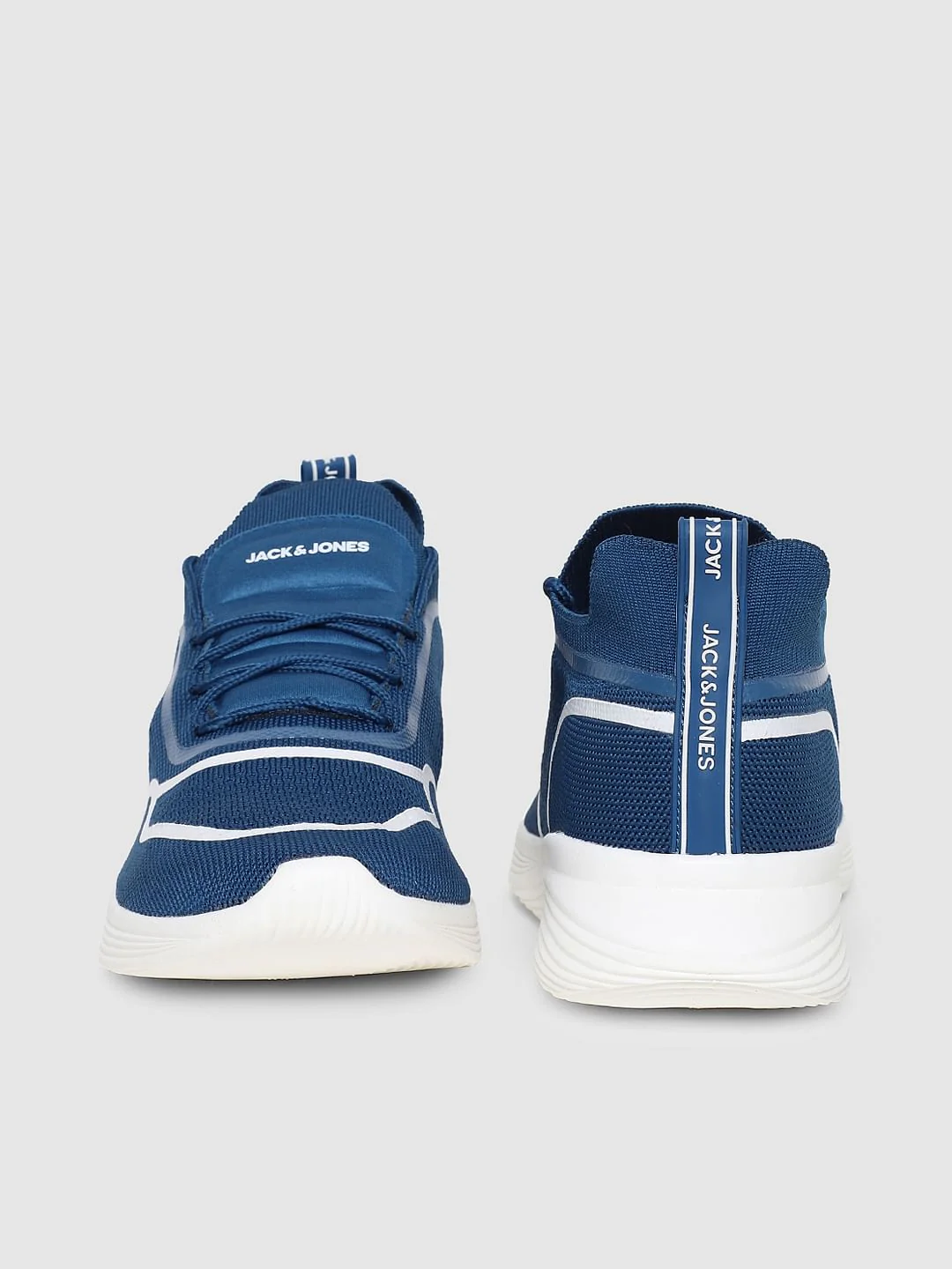Blue Lace-Up Sneakers - Image 2