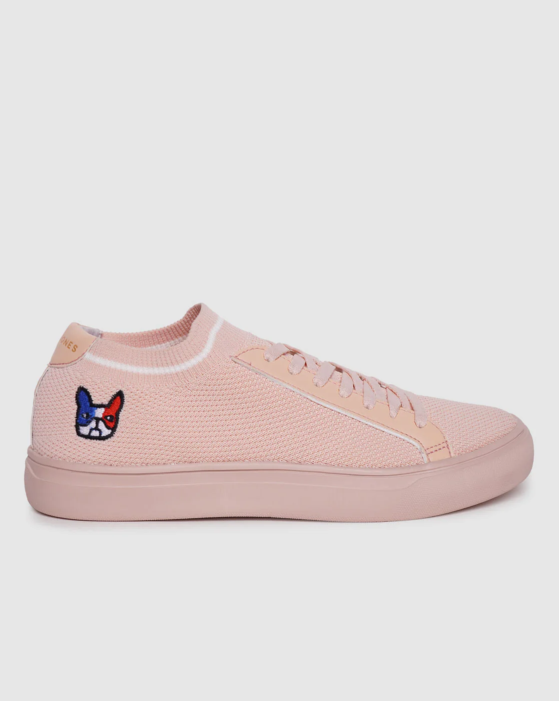 Pink Lace Up Sneakers - Image 2