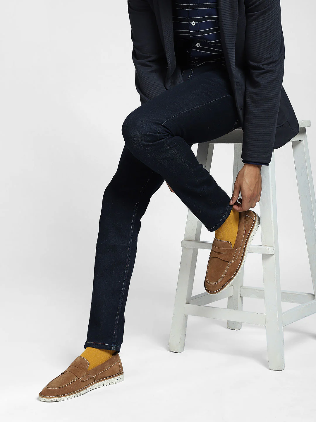 Brown Suede Loafers