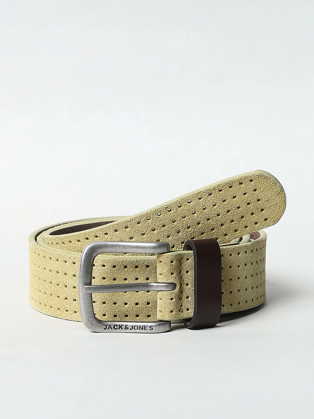 Beige Suede Belt