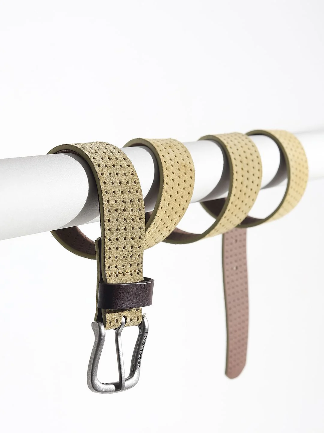 Beige Suede Belt - Image 2