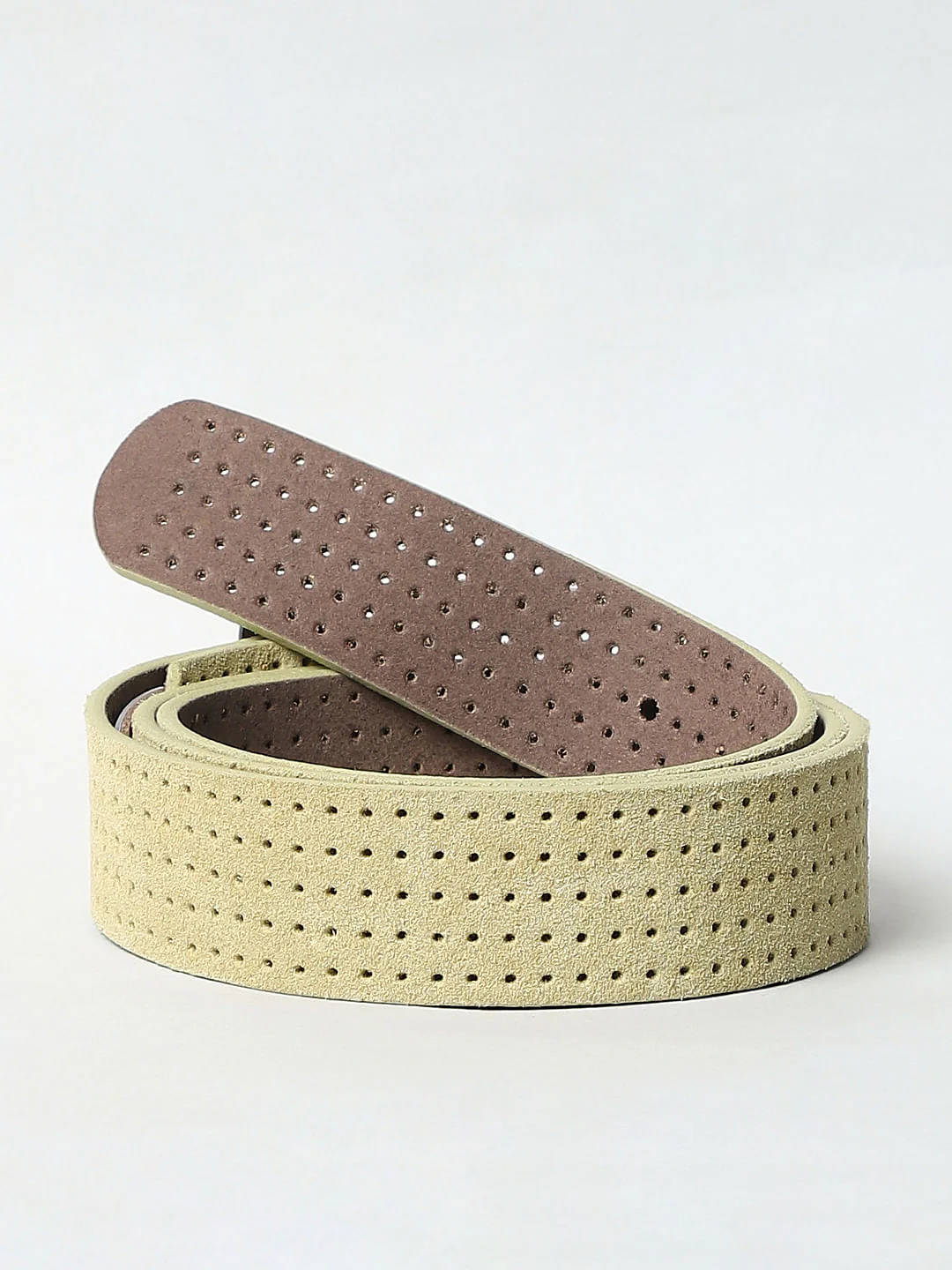 Beige Suede Belt - Image 3