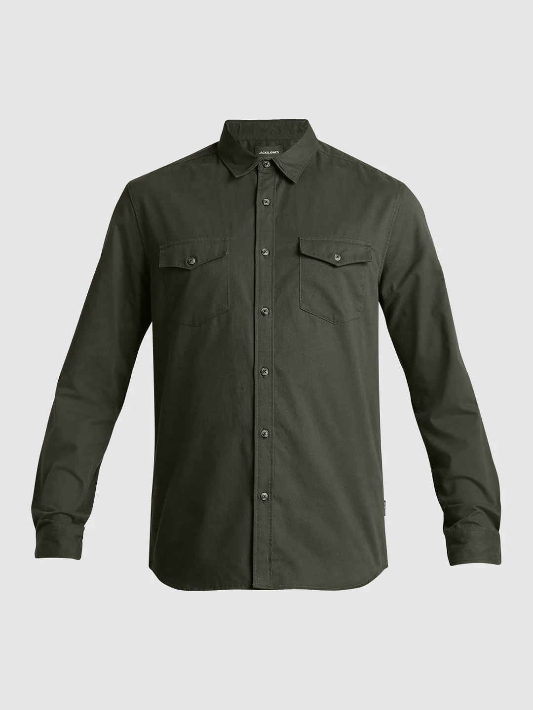 Green Patch Pocket Cotton Shirt - Image 7
