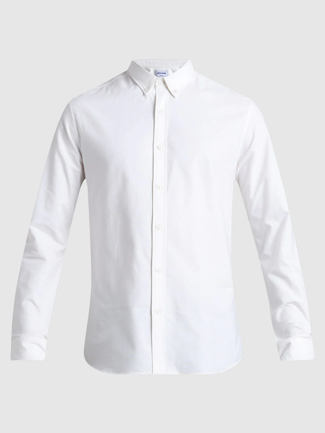 White Cotton Full Sleeves Shirt - Image 7
