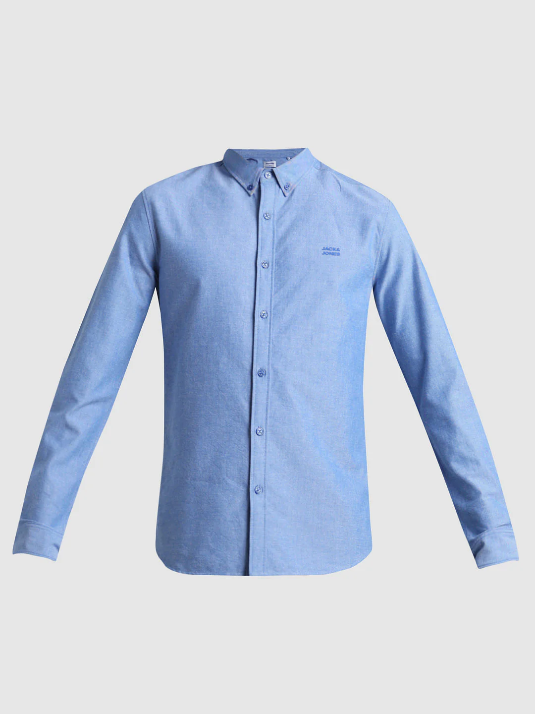Blue Cotton Full Sleeves Shirt - Image 7