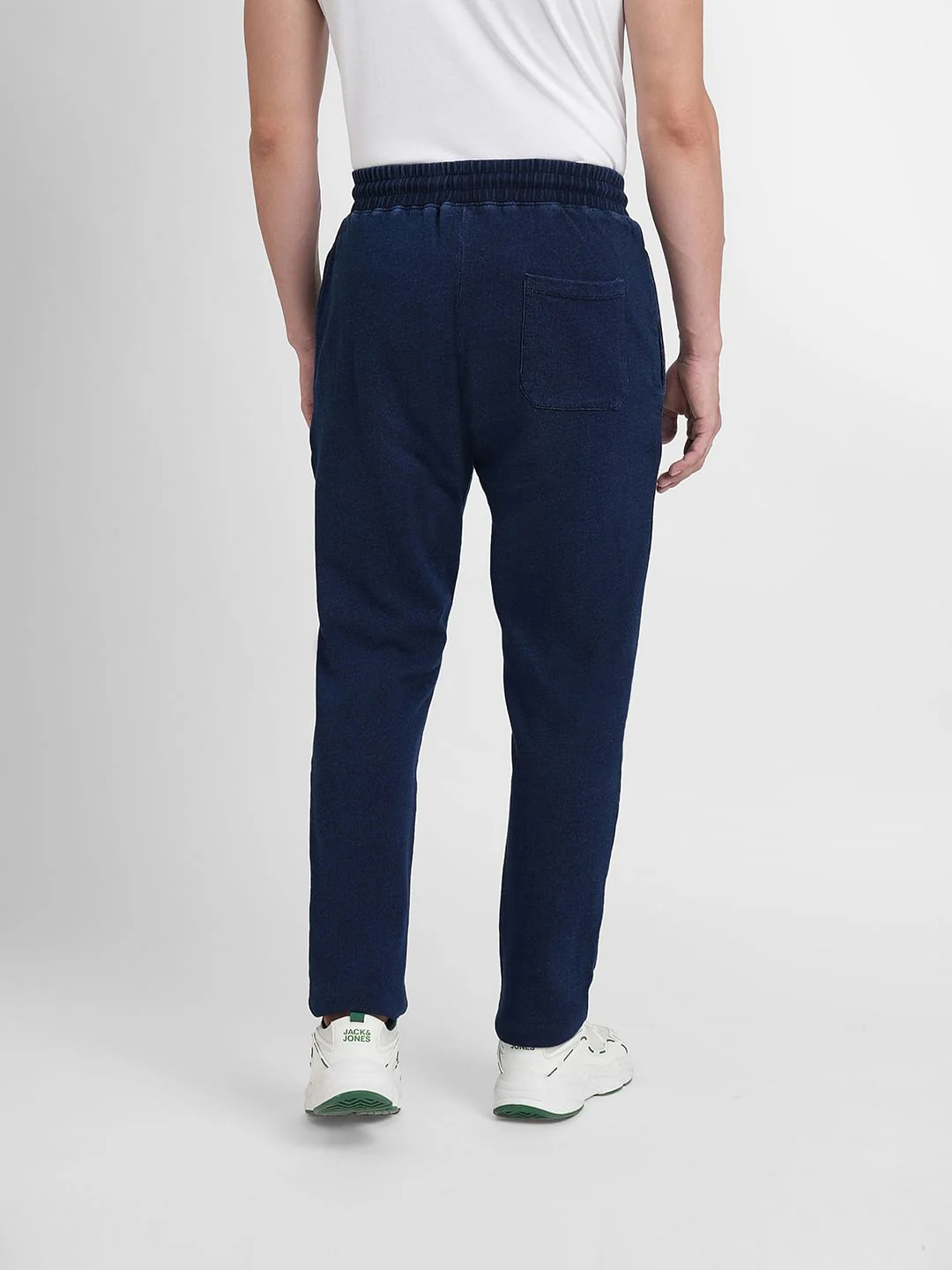 Blue Mid Rise Co-ord Trackpants - Image 4