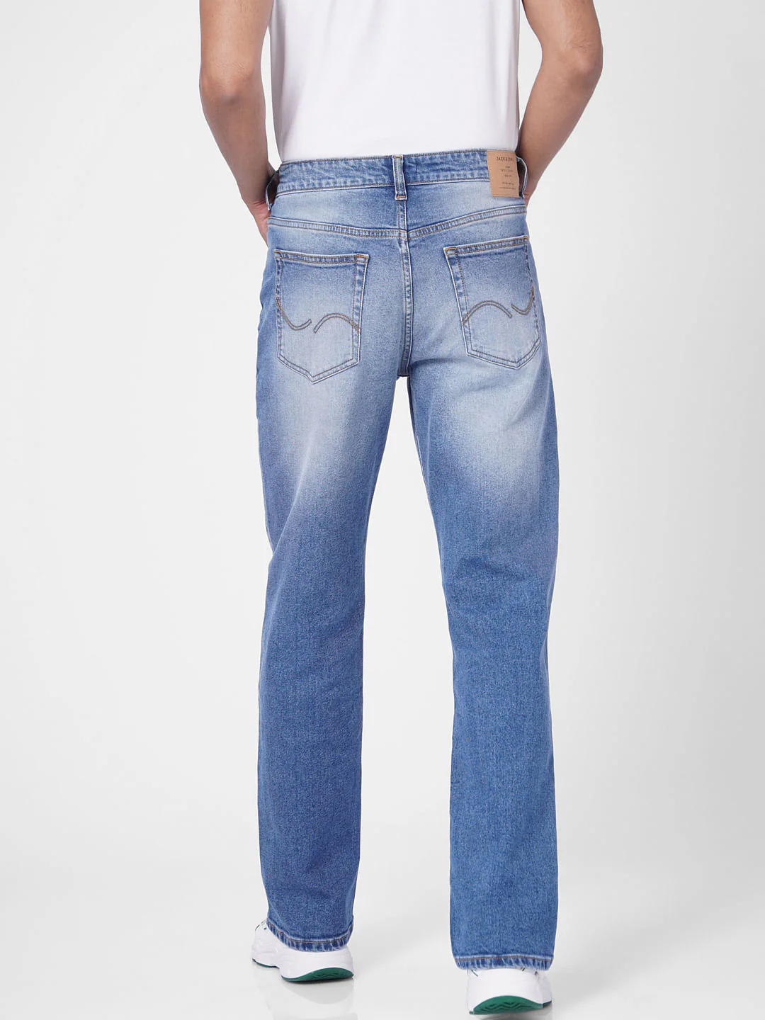 Blue High Rise Ray Bootcut Jeans - Image 4