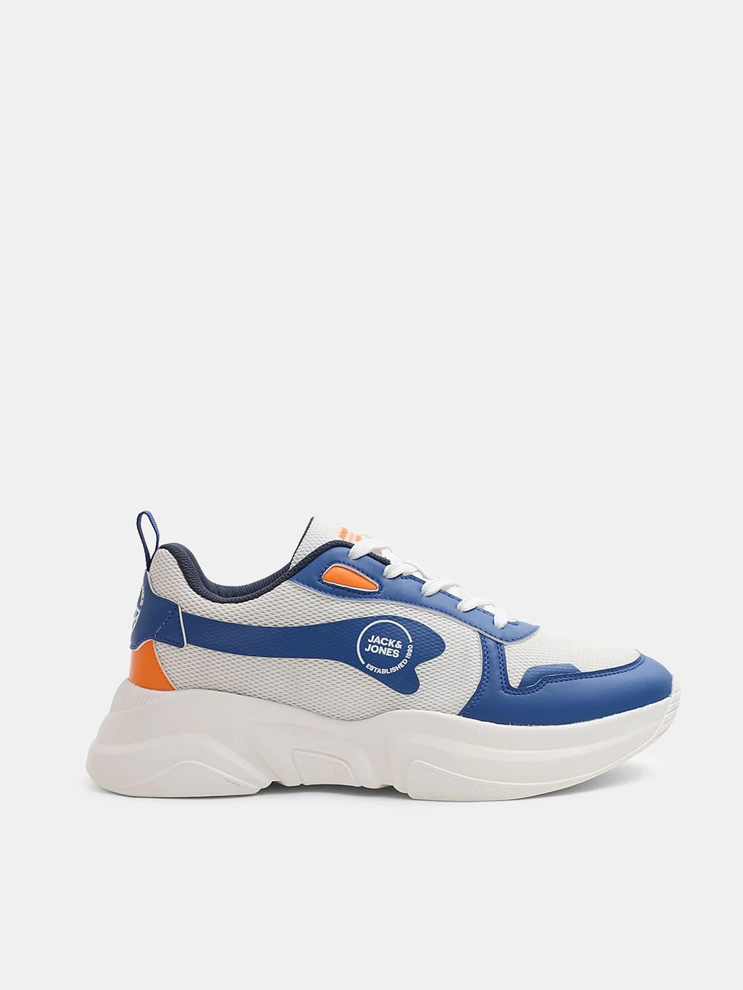 White Colourblocked Chunky Sneakers - Image 2