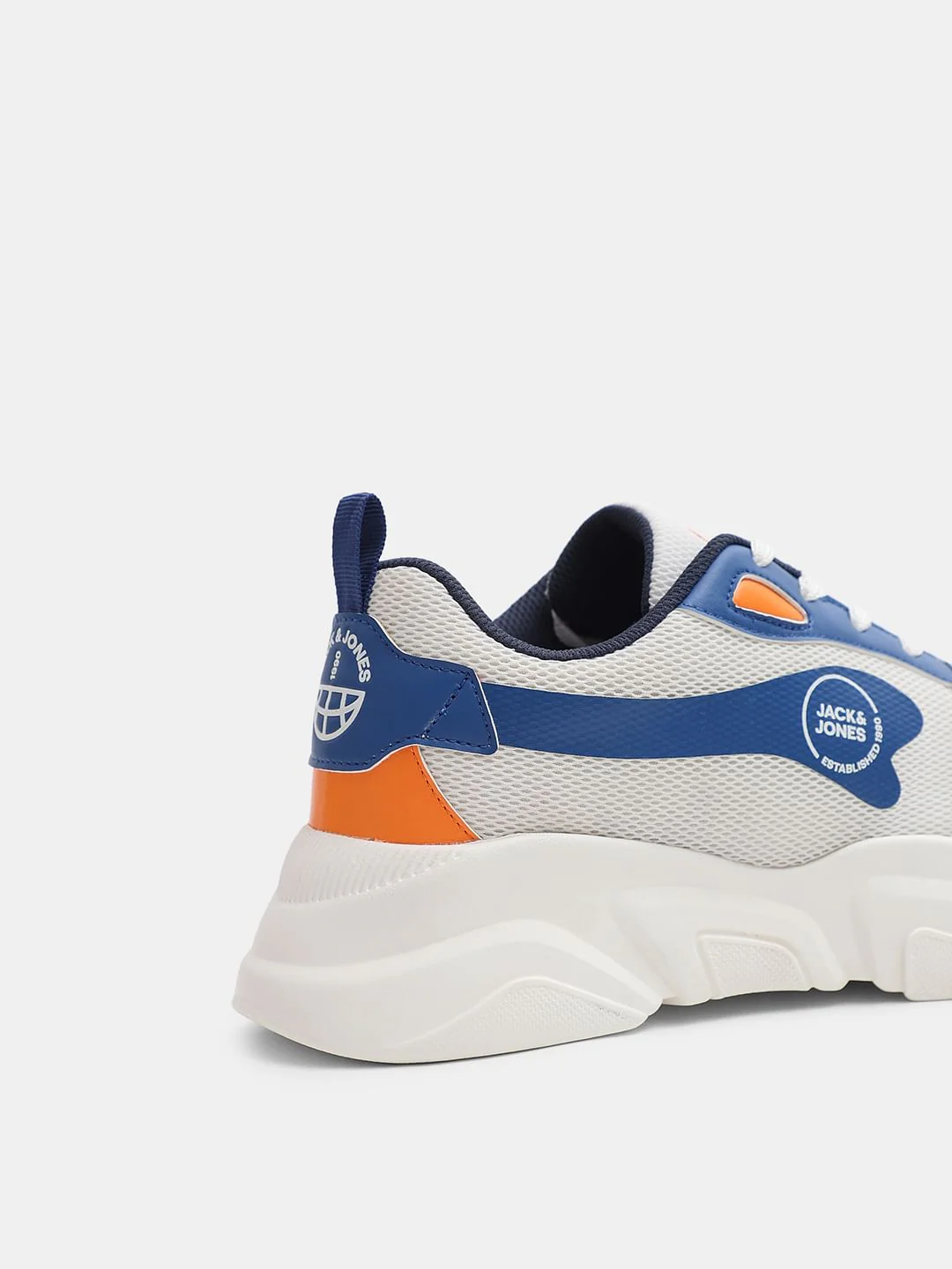 White Colourblocked Chunky Sneakers - Image 8