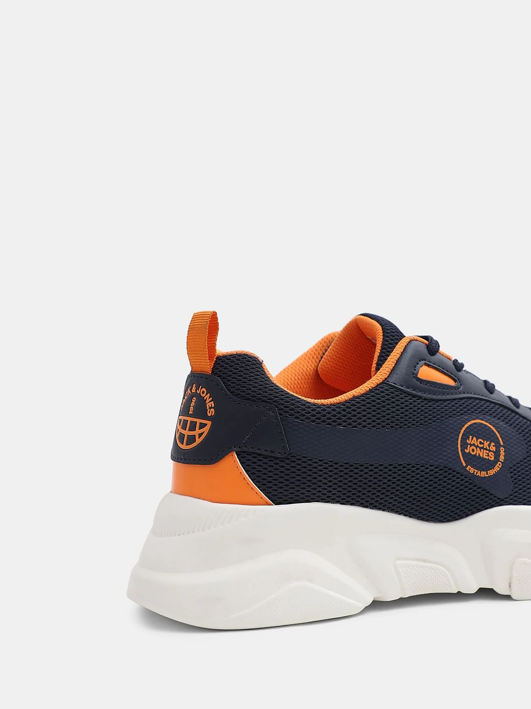 Navy Blue Colourblocked Chunky Sneakers - Image 8