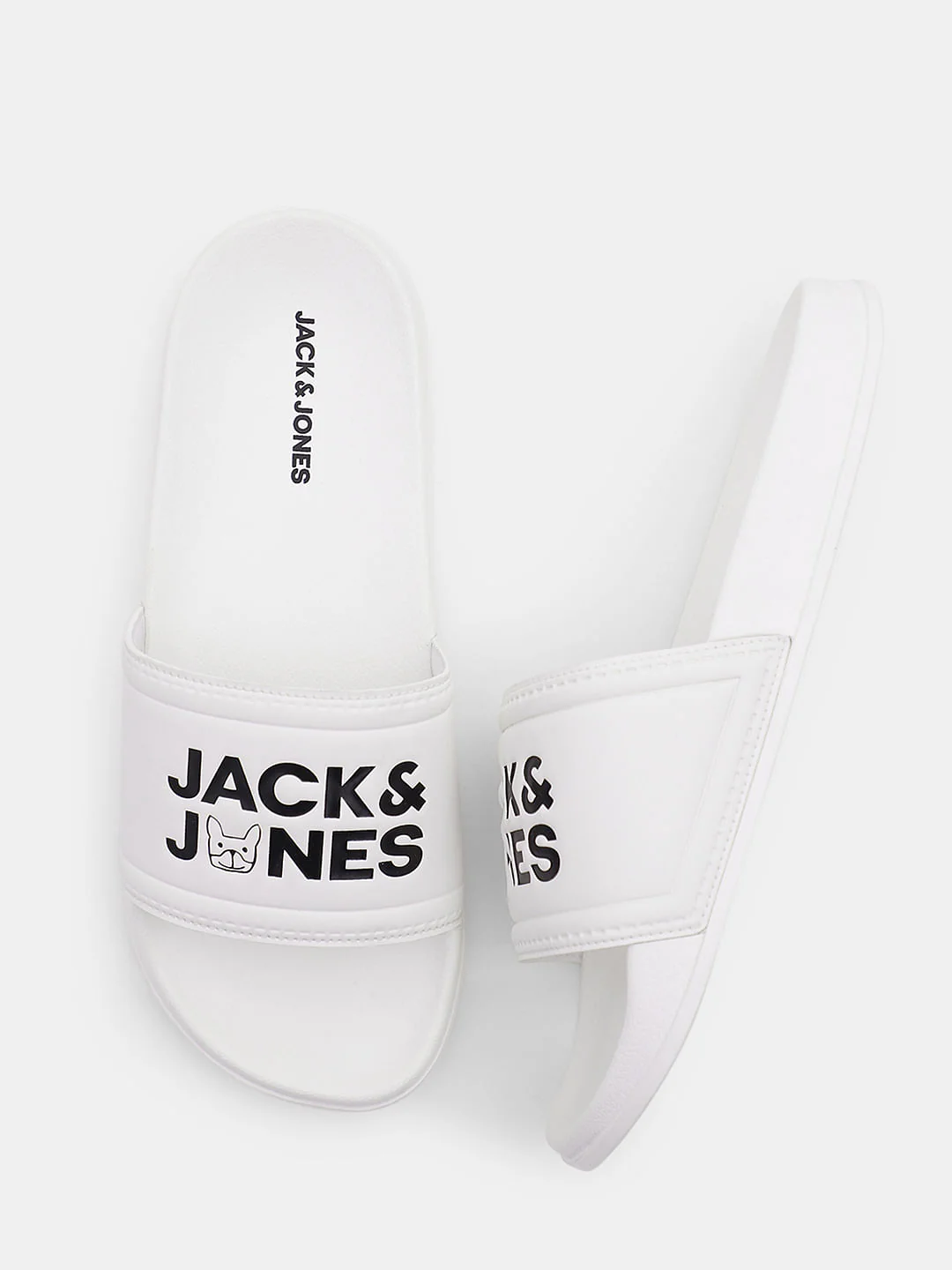 White Doggo Print Sliders - Image 3