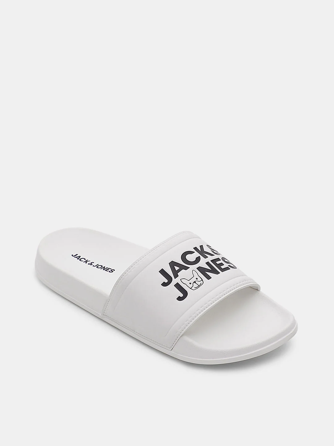 White Doggo Print Sliders - Image 4