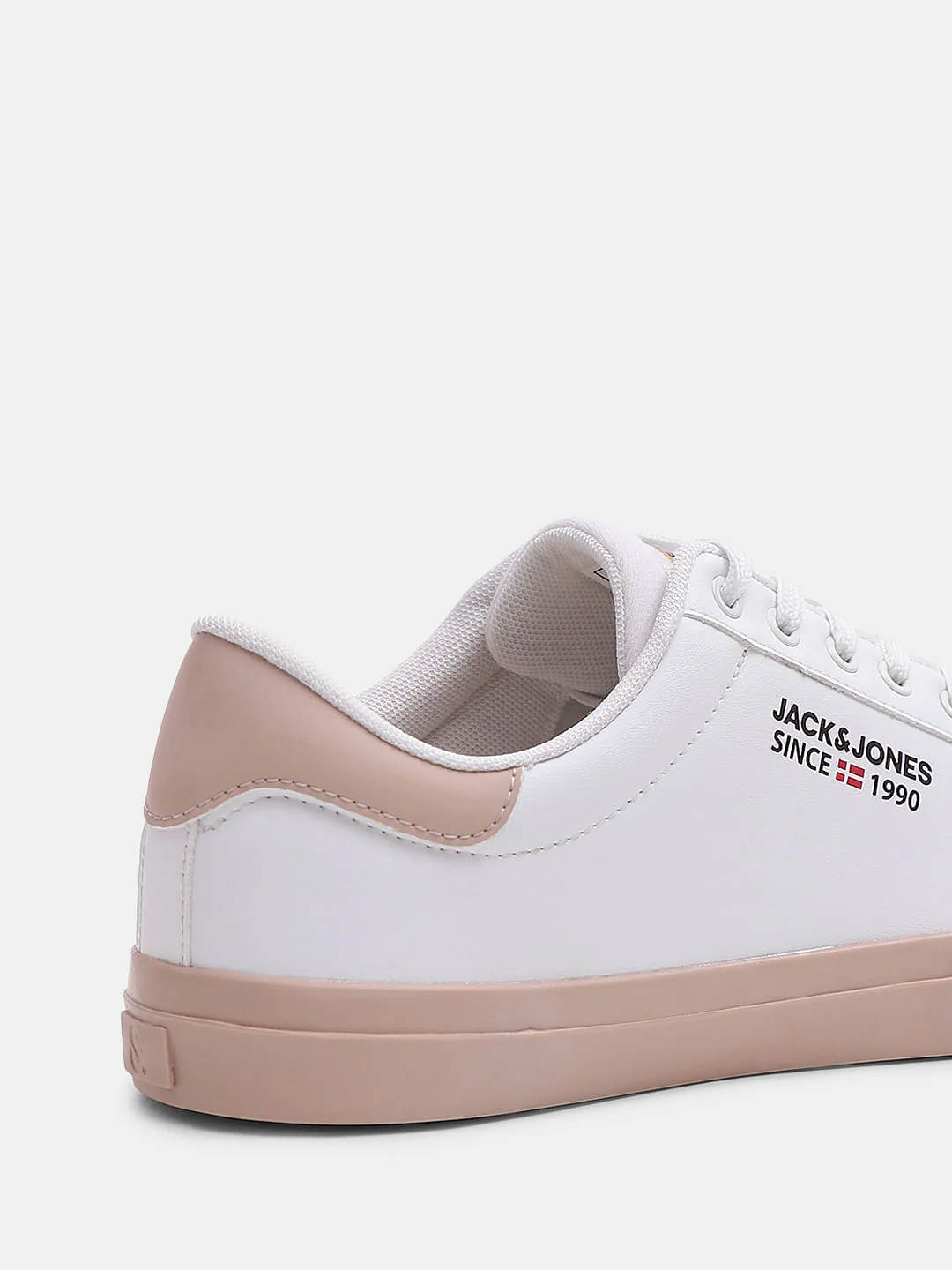 White PU Casual Sneakers - Image 7
