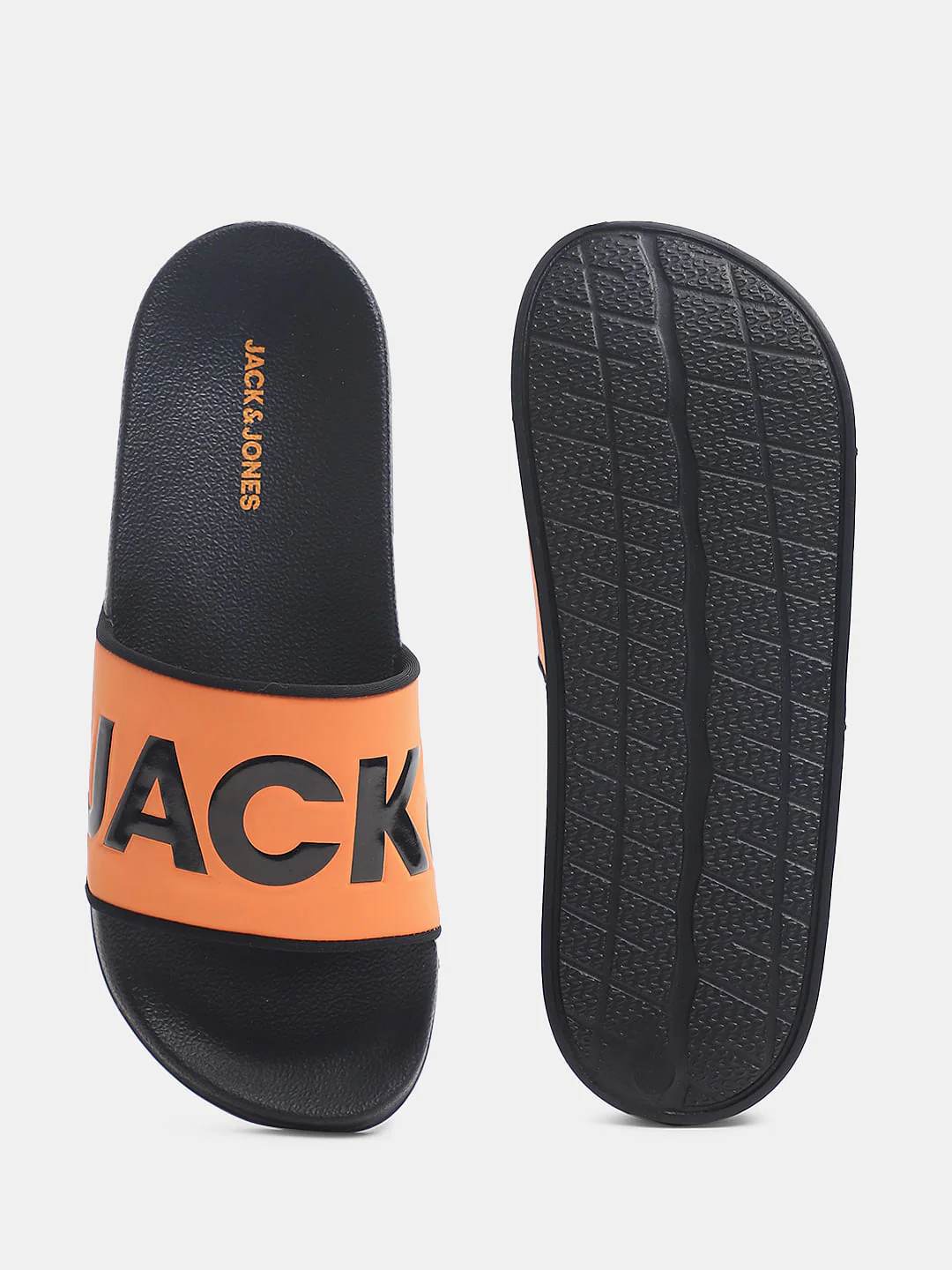 Black Logo Print Sliders - Image 5