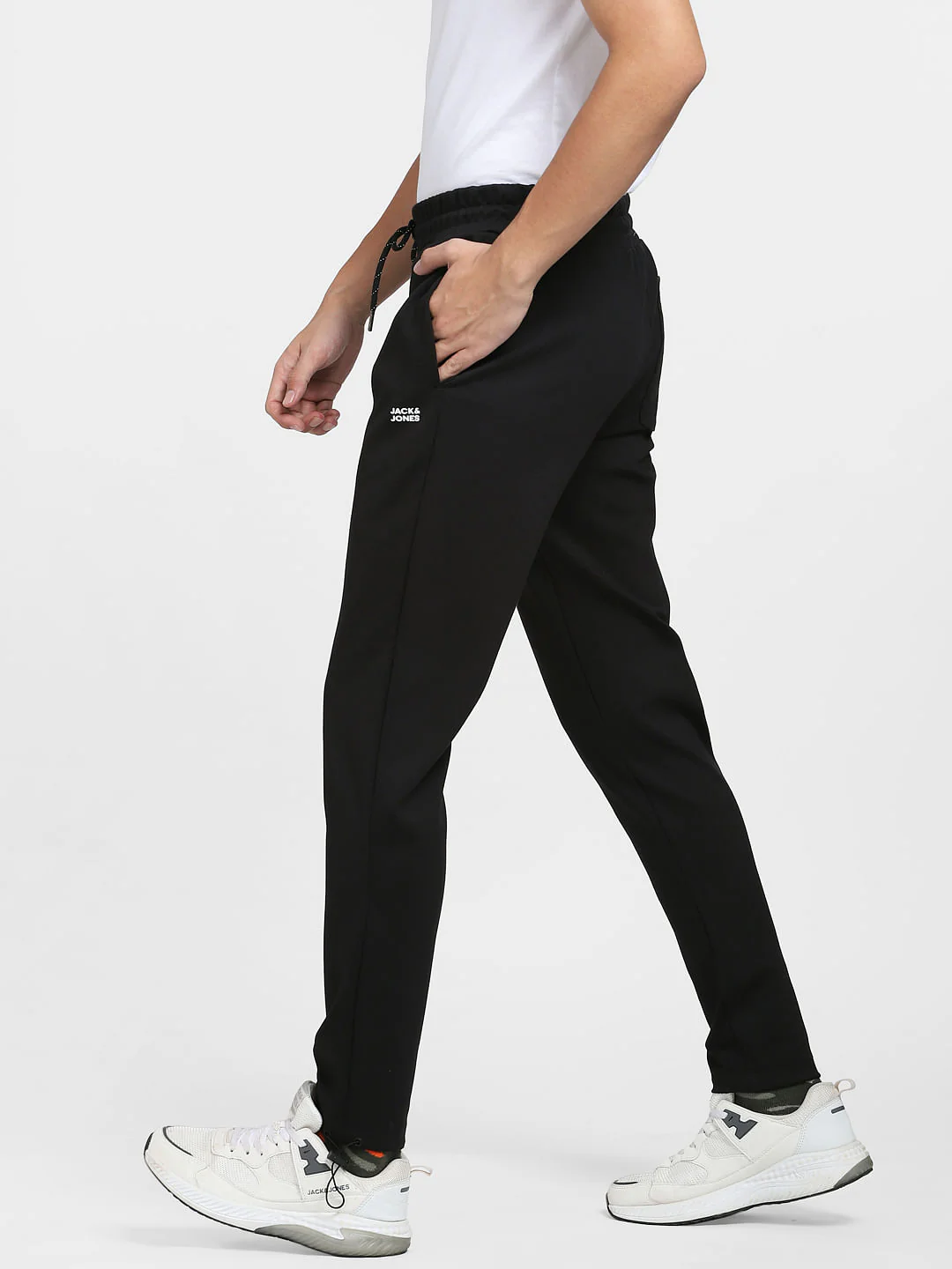 Black Mid Rise Sweatpants - Image 3