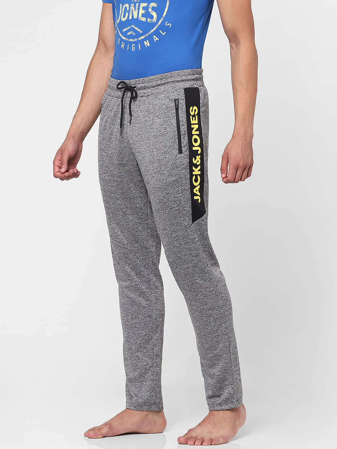 Grey Patterned Trackpants - Image 3