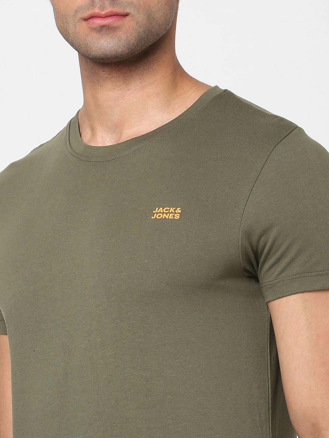 Green Crew Neck T-shirt - Image 5