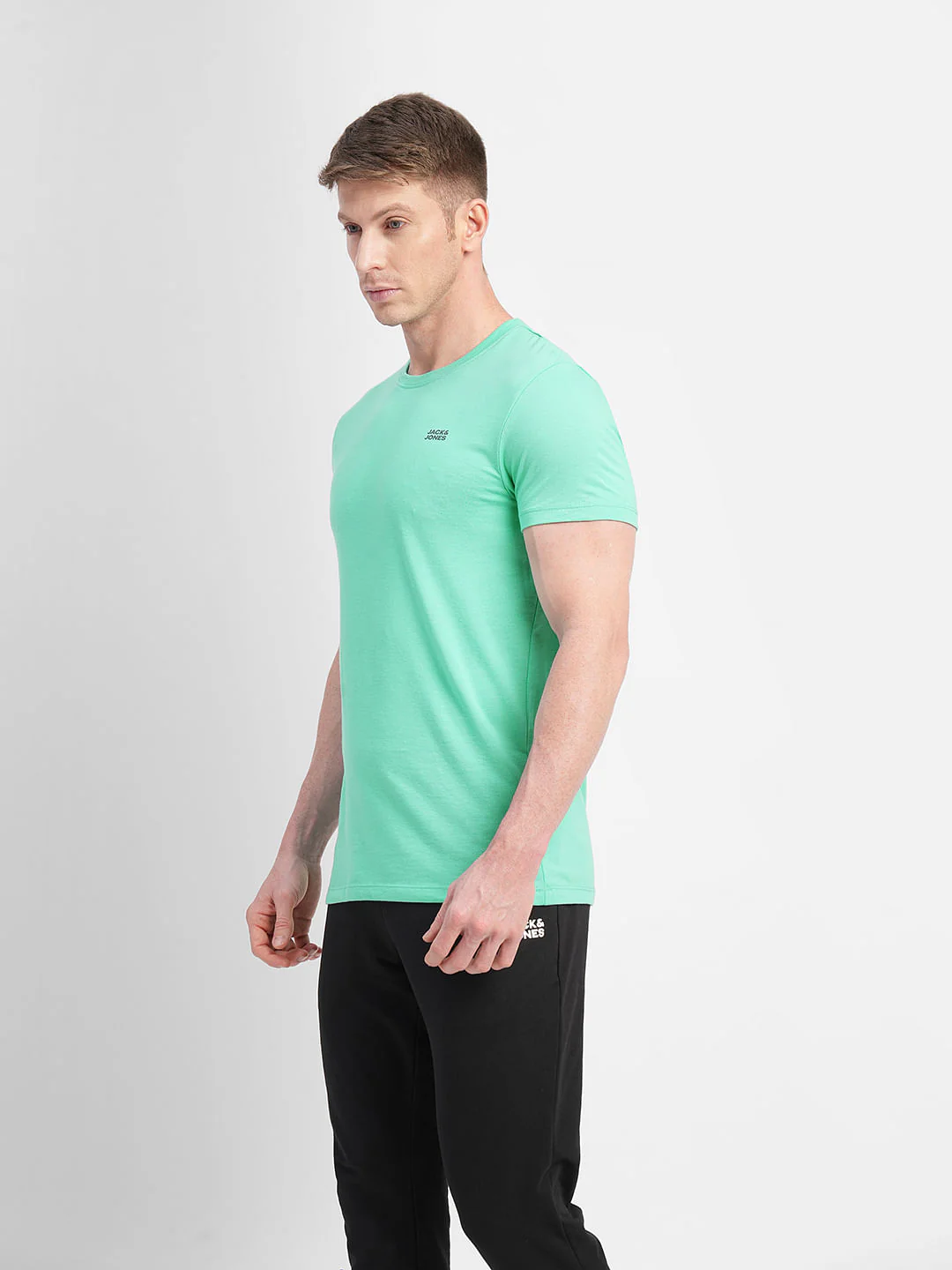 Green Crew Neck T-shirt - Image 3