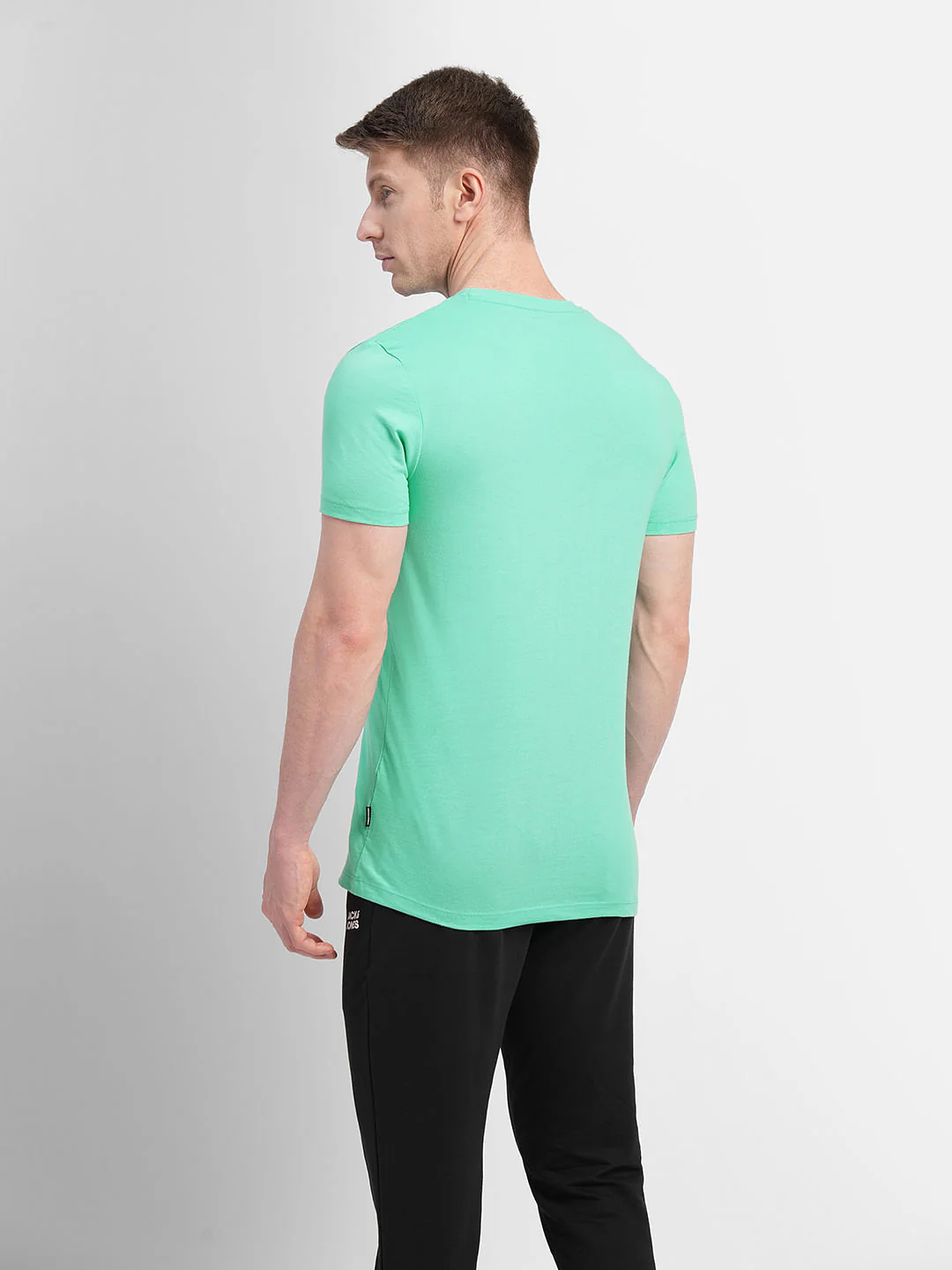 Green Crew Neck T-shirt - Image 4