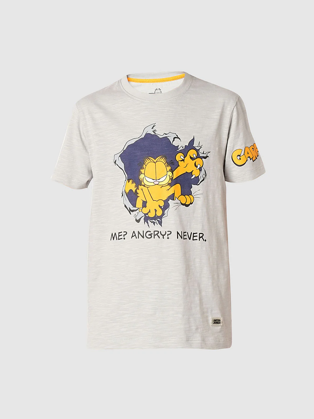 GARFIELD Grey Graphic Print T-shirt - Image 7