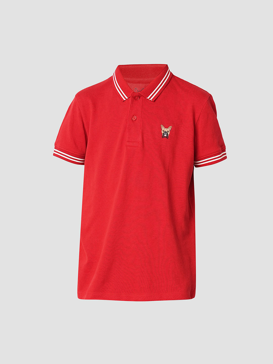 Red Polo T-shirt - Image 7
