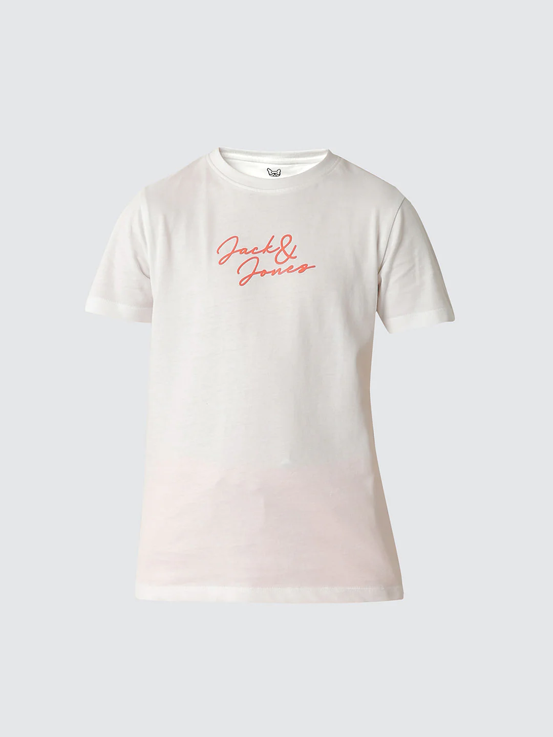 Boys White Glossy Branding T-shirt - Image 7