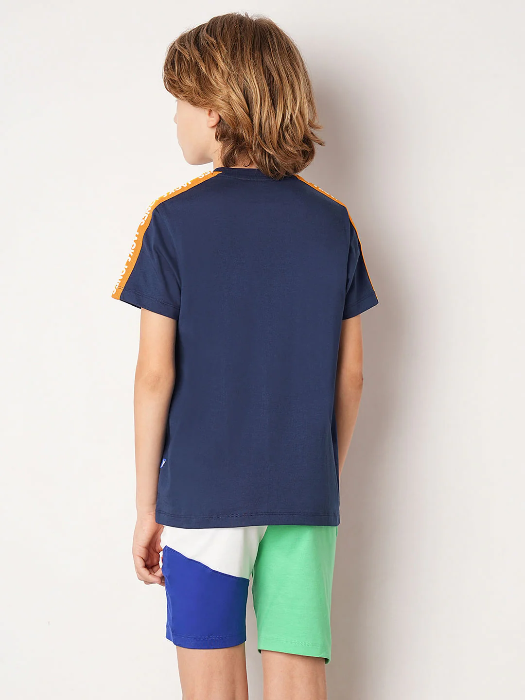 GARFIELD Blue Printed Cotton T-shirt - Image 4