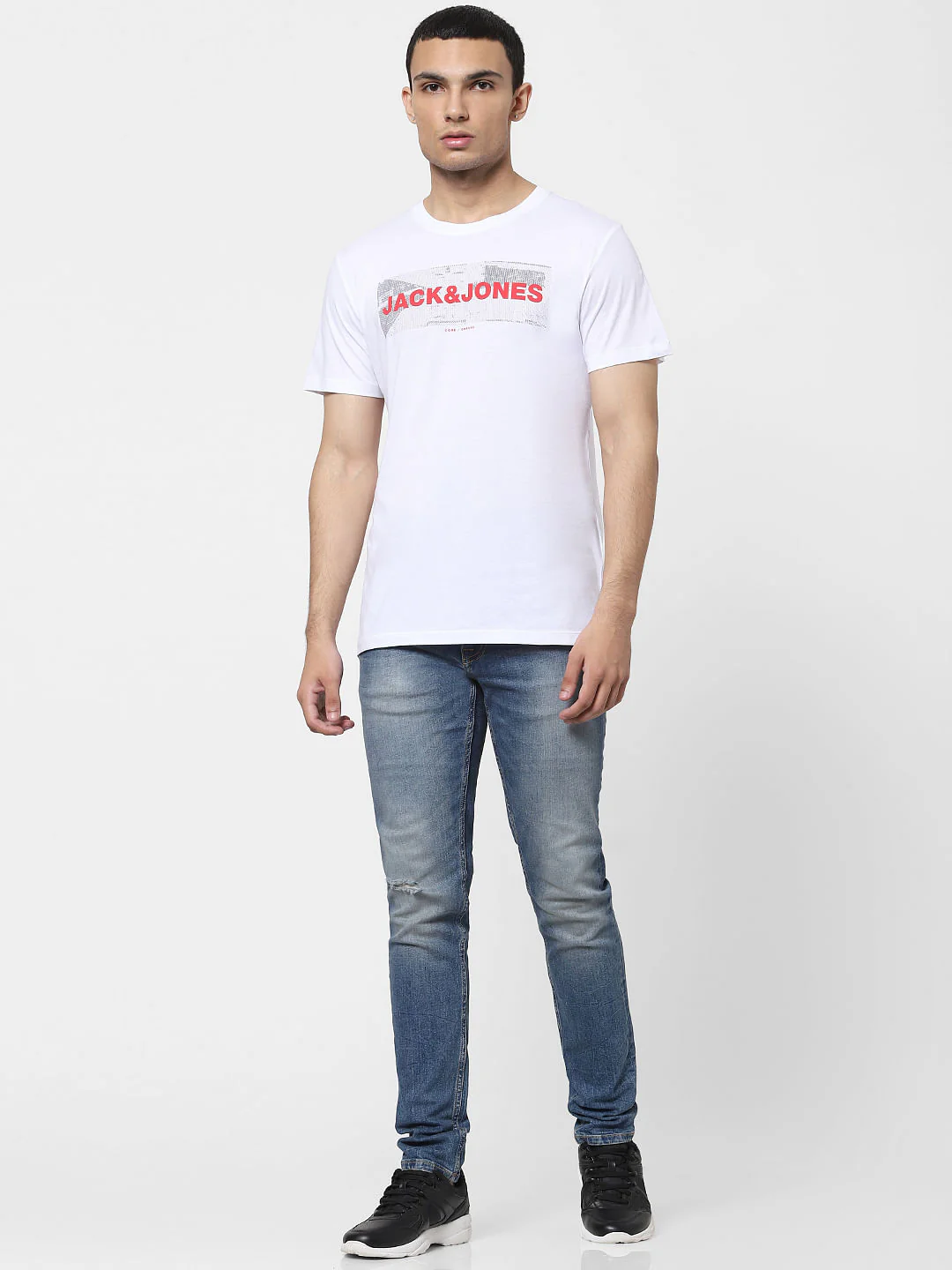 Blue Low Rise Glenn Slim Fit Jeans