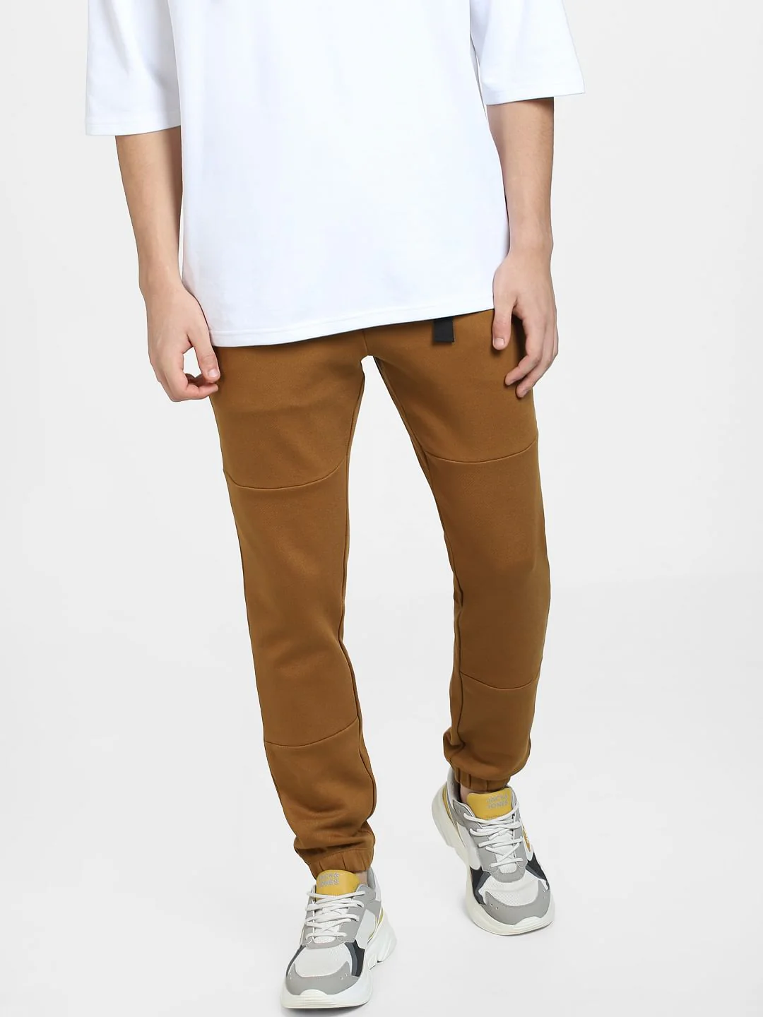 Brown Mid Rise Regular Fit Sweatpants - Image 2