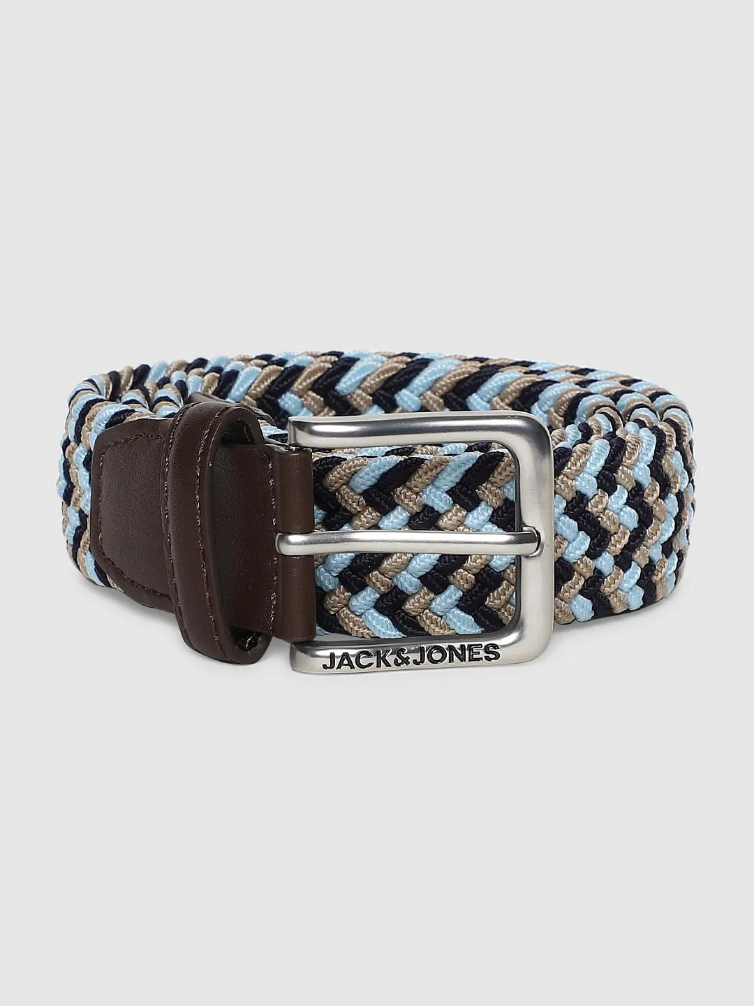 Blue Braided Belt