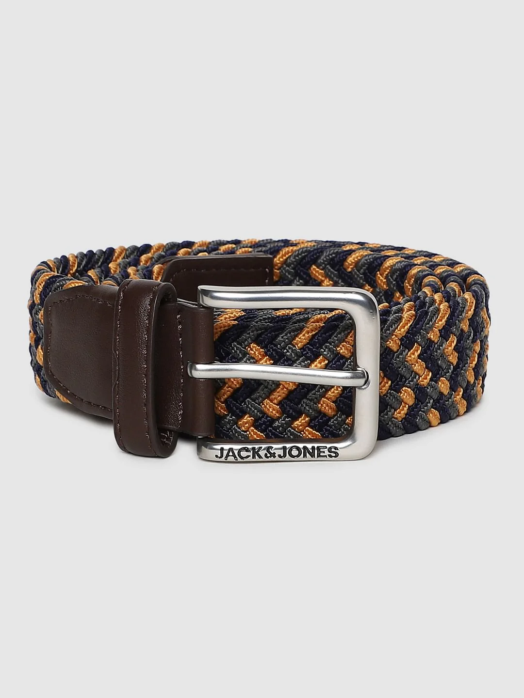 Multi-Coloured Braided Belt