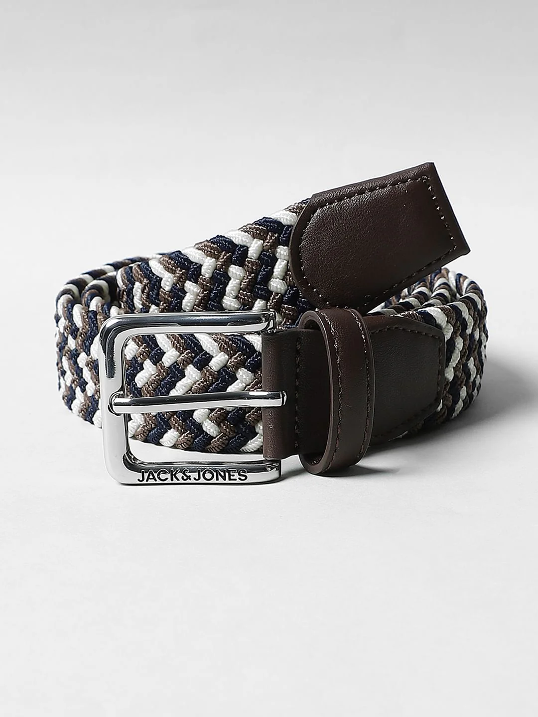 Brown Woven Waist Belt - Image 2