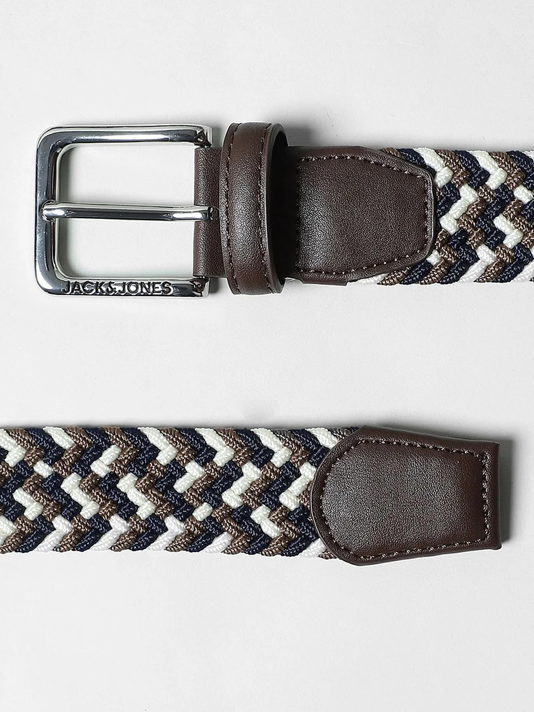 Brown Woven Waist Belt - Image 4