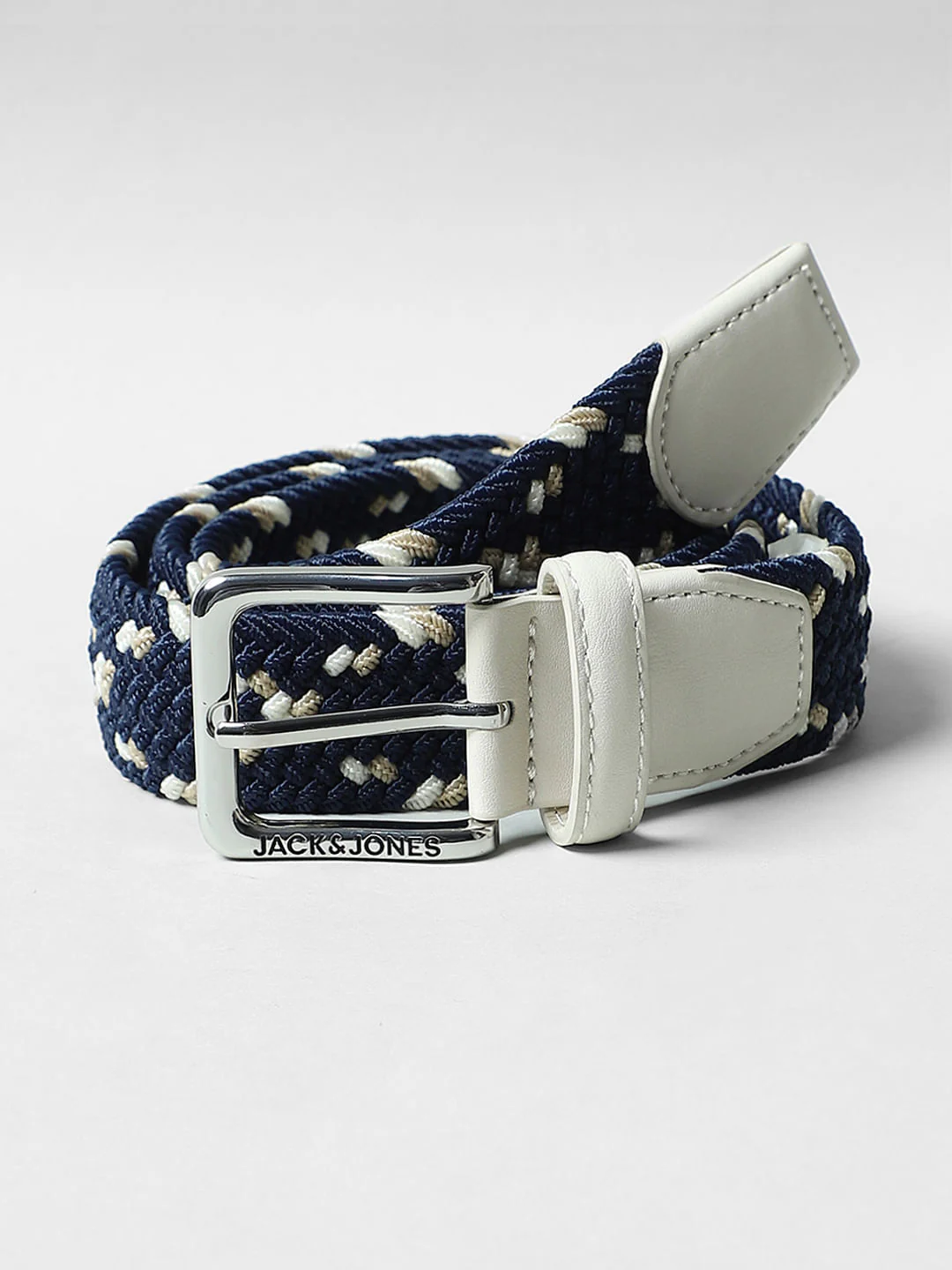 Blue Woven Waist Belt - Image 2