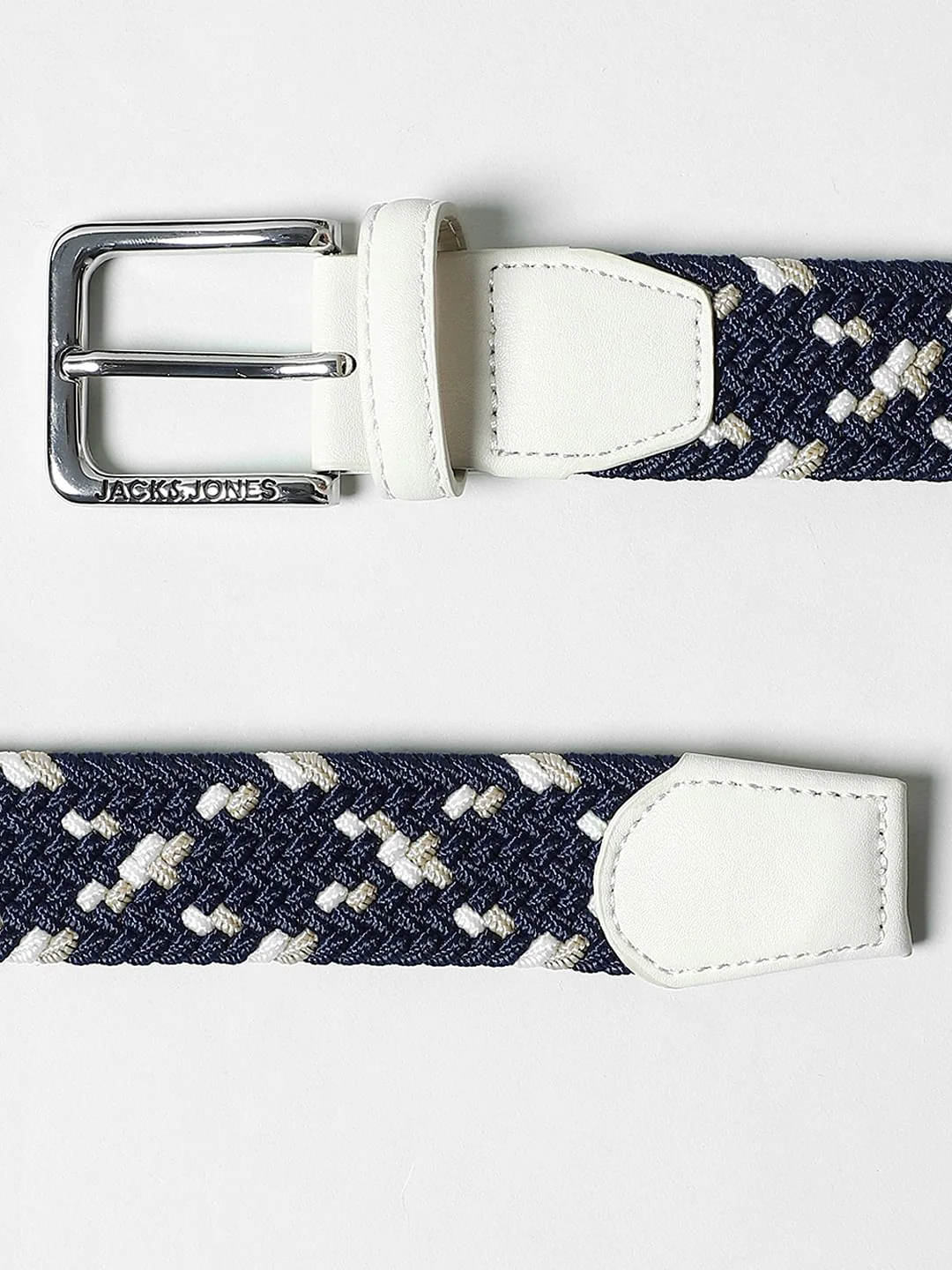 Blue Woven Waist Belt - Image 4